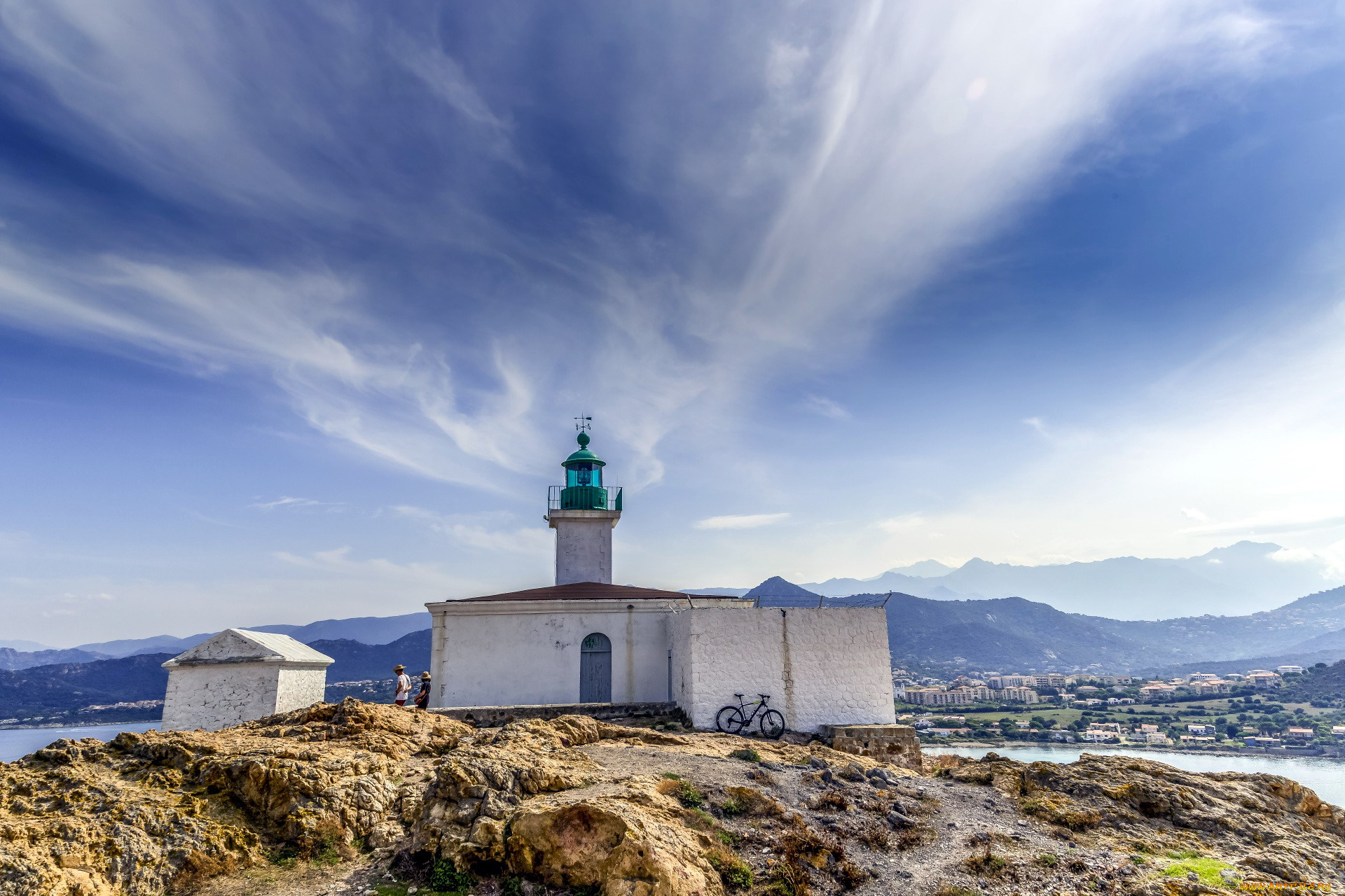 corsica, france, природа, маяки