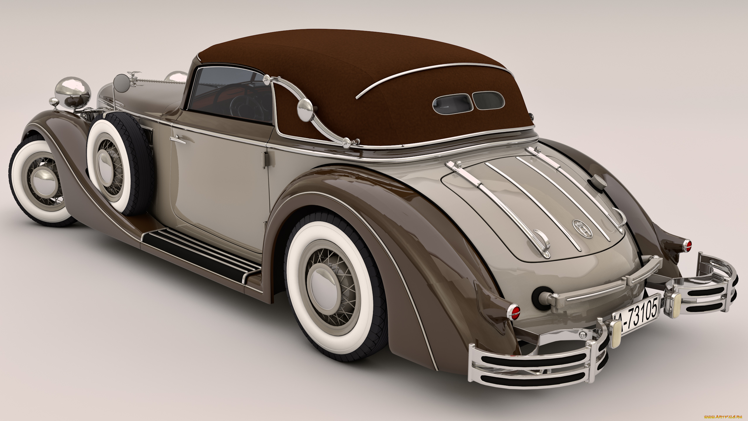 автомобили, 3д, cabrio, sport, 853a, horch, 1937