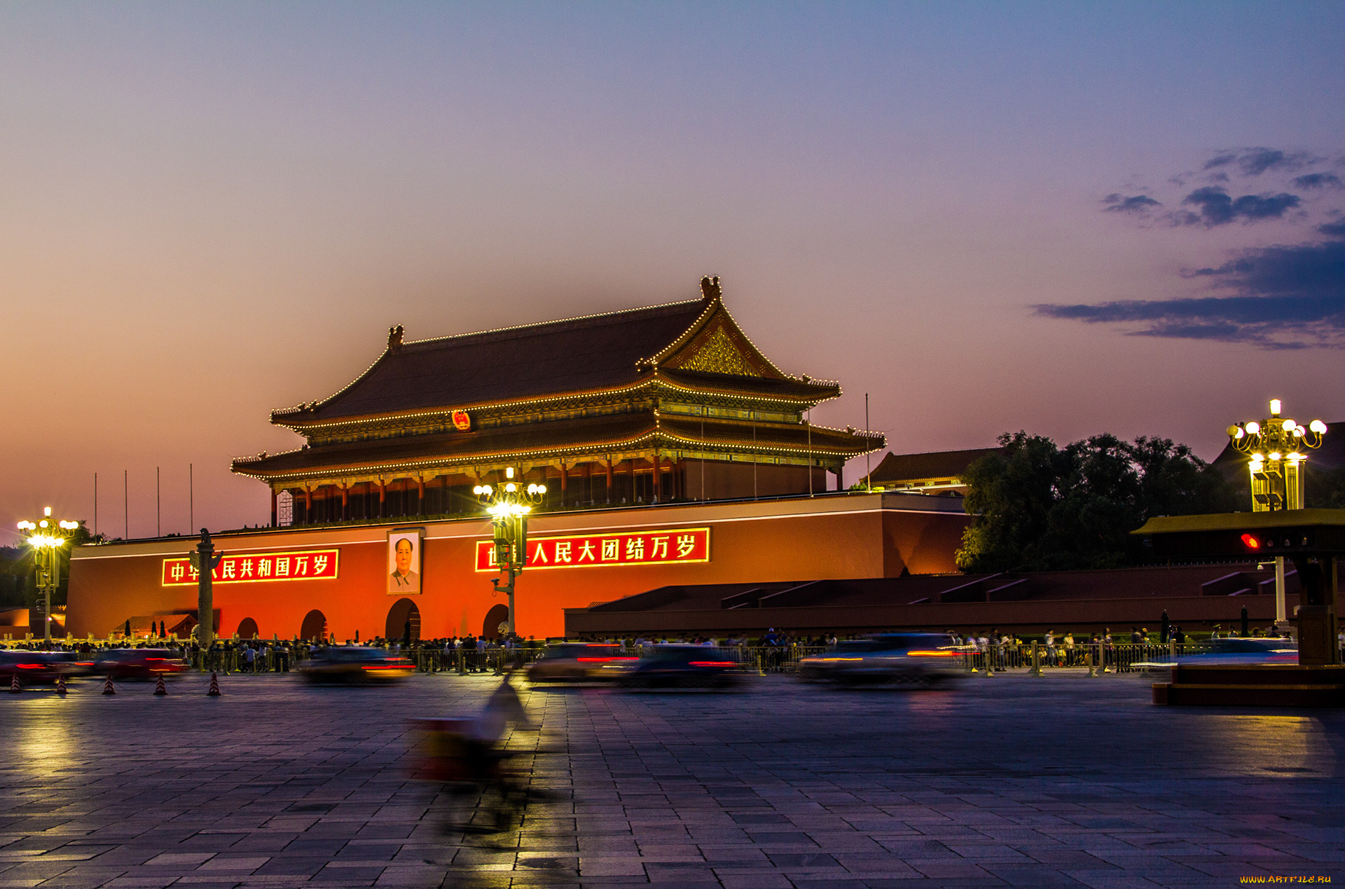 Пекин столица Китая Тяньаньмынь