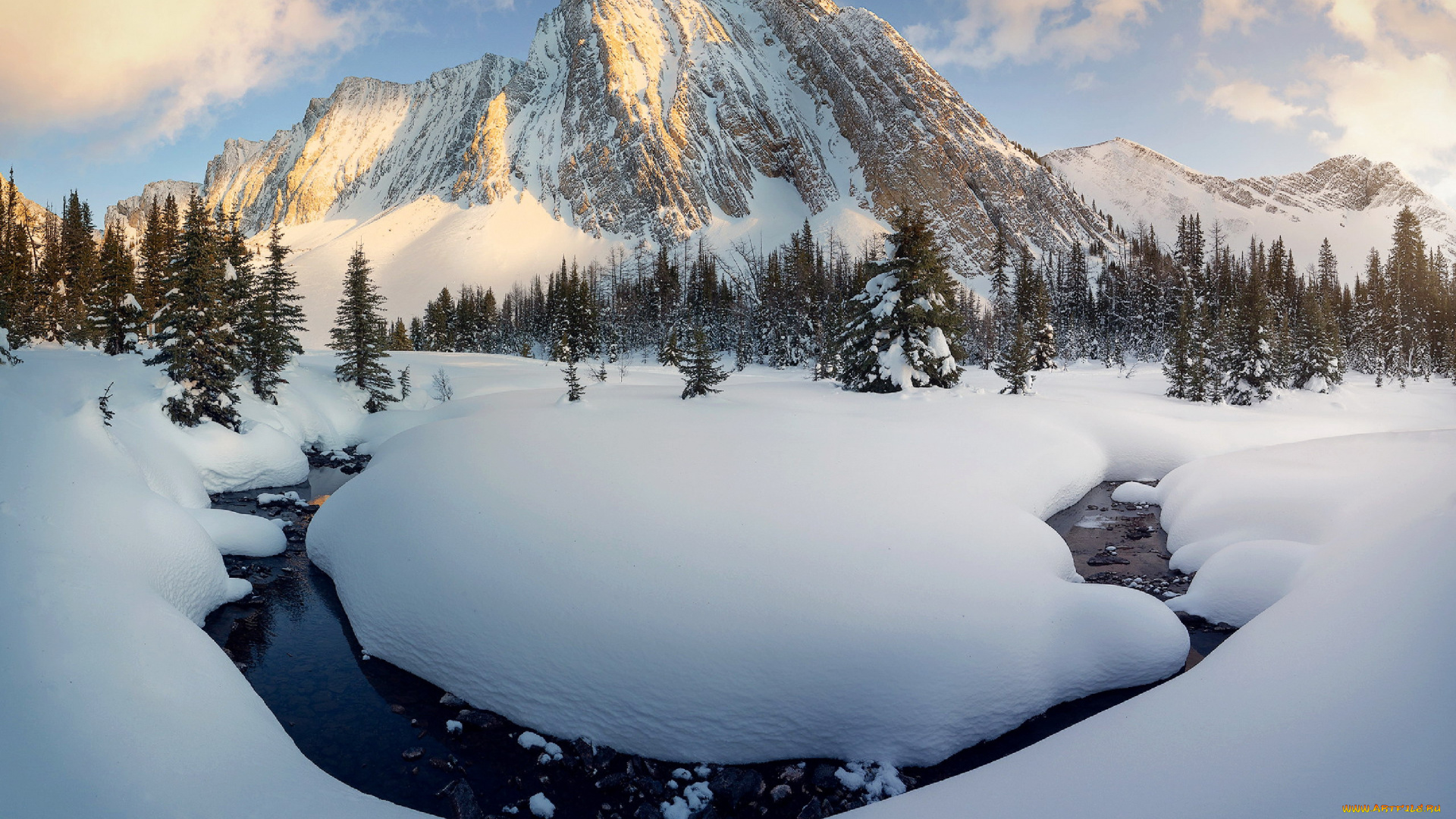 alberta, canada, природа, горы