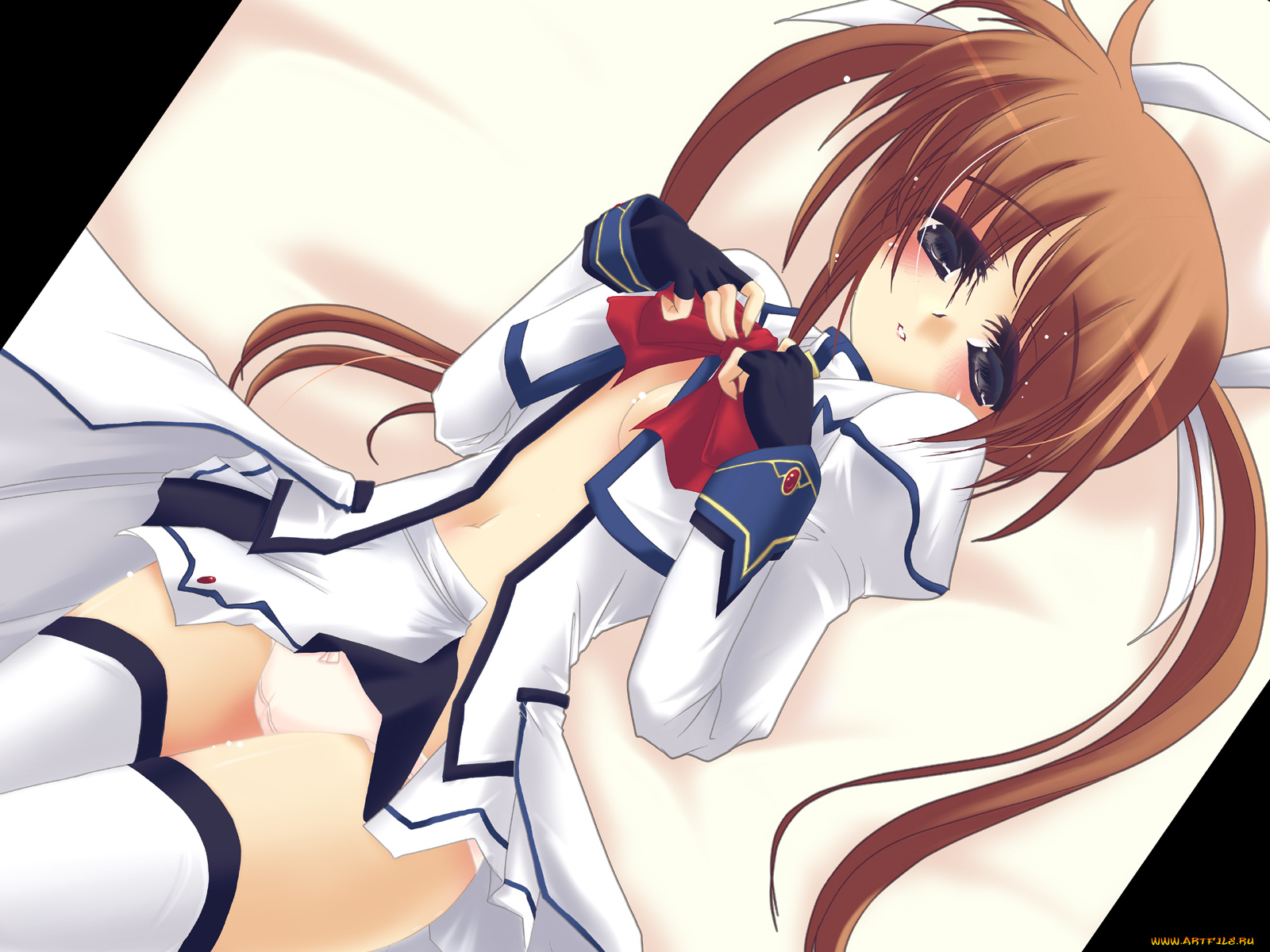 аниме, mahou, shoujo, lyrical, nanoha