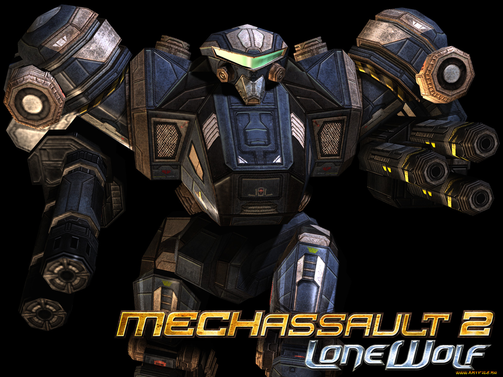 mechassault, lone, wolf, видео, игры