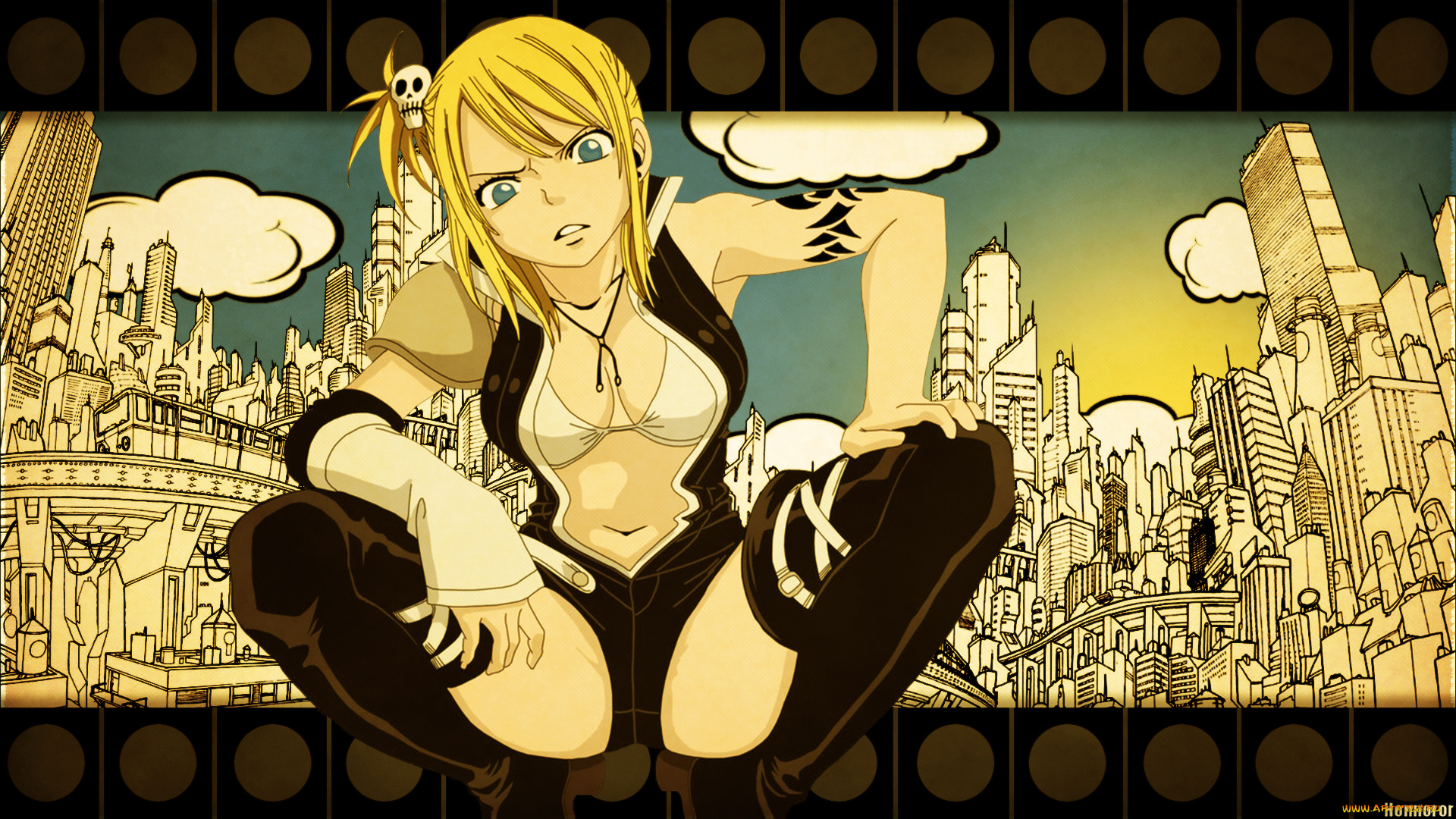 fairy, tail, аниме, lucy