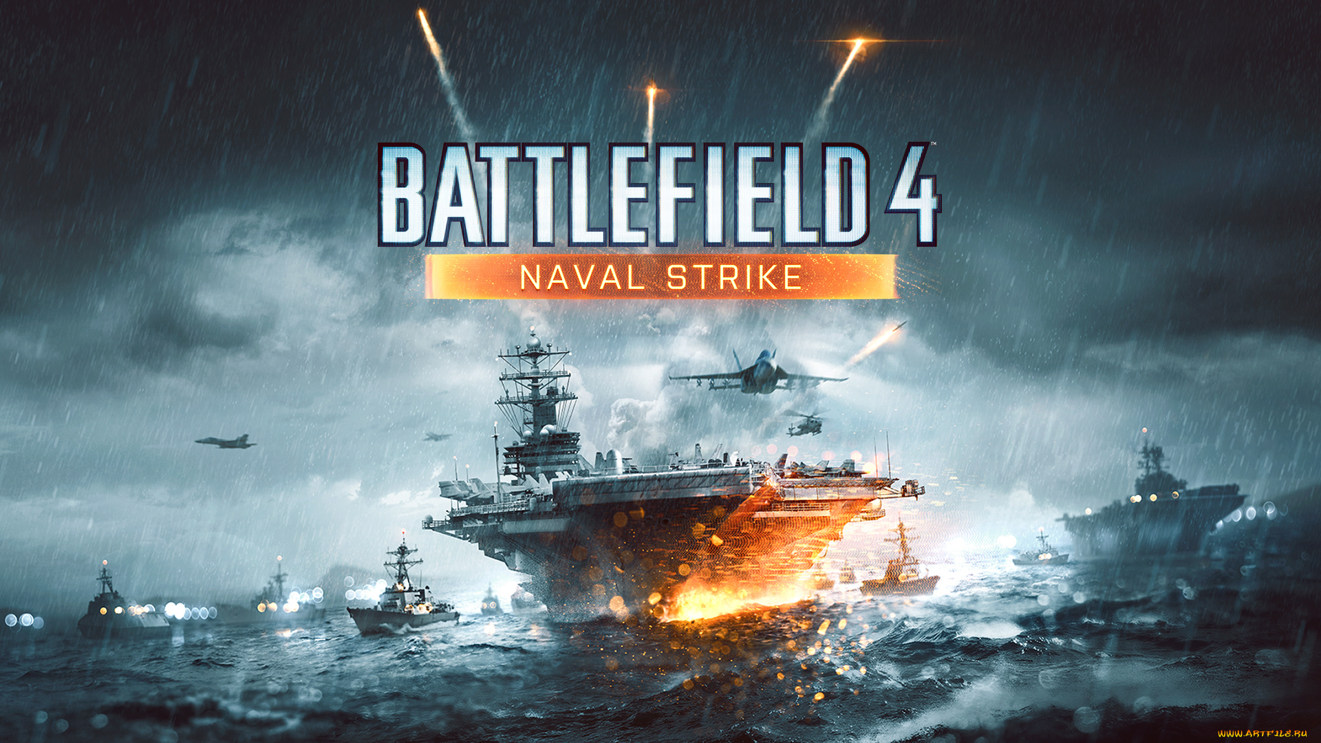 battlefield, 4, видео, игры, авианосец