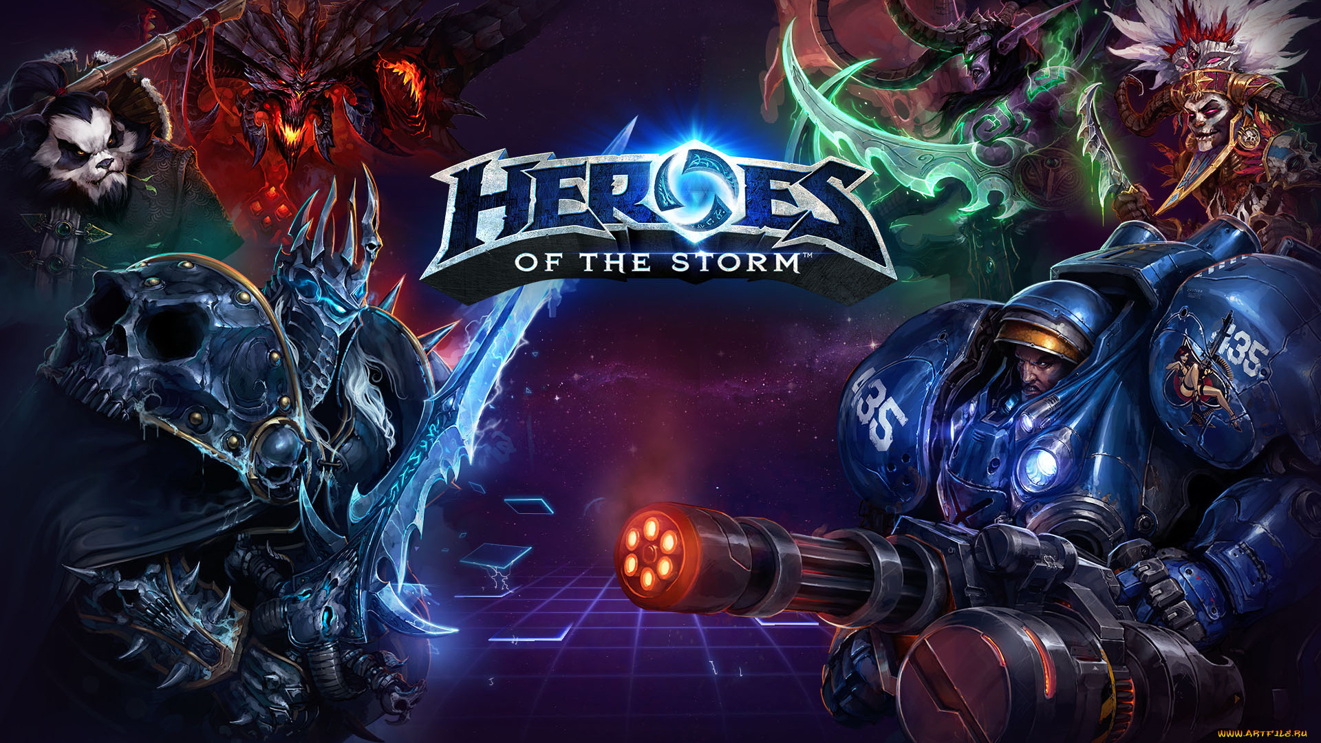 heroes, of, the, storm, видео, игры, -, heroes, of, the, storm, герои, оружие