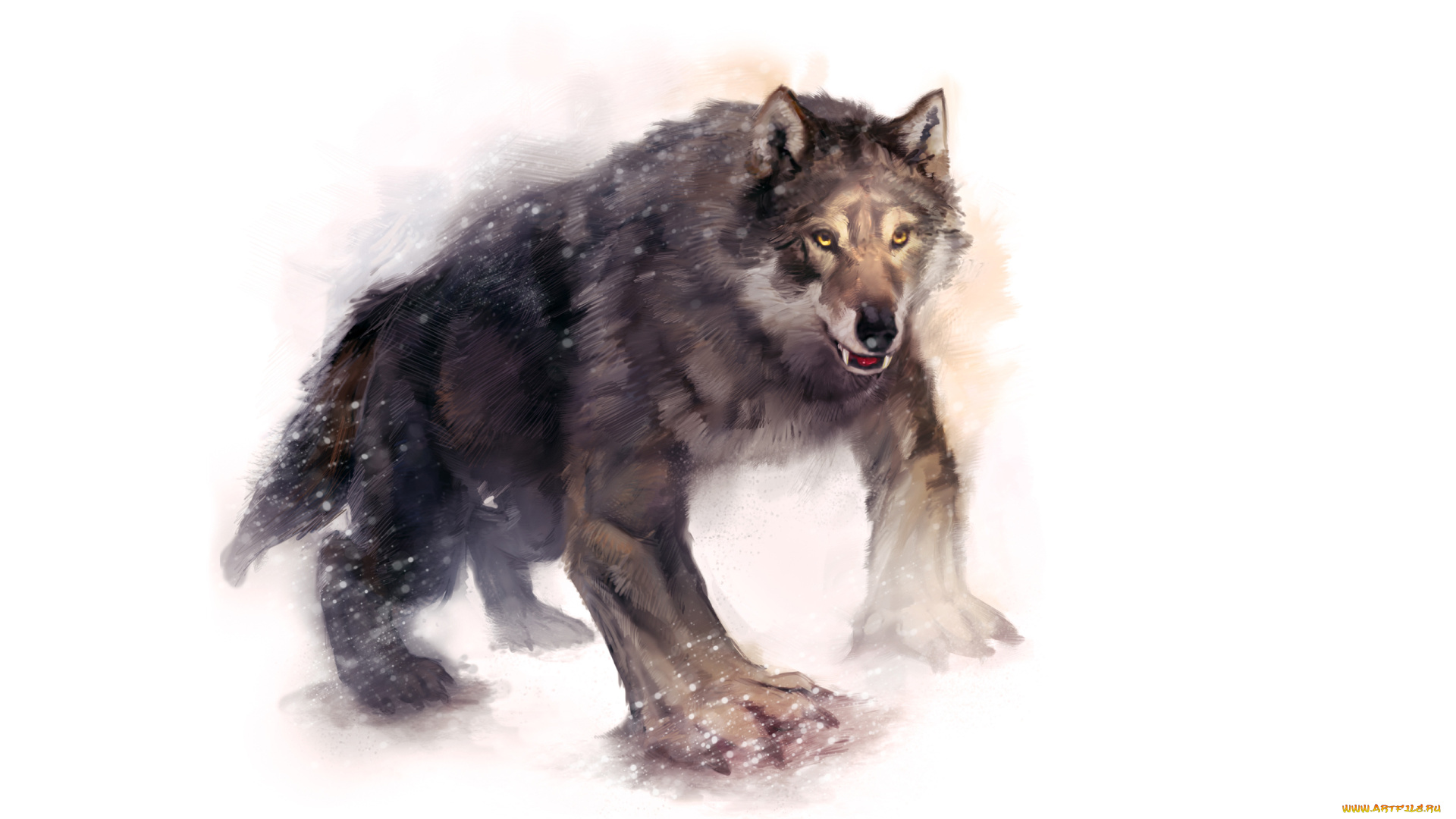 волк, фэнтези, существа, werewolf, оборотень