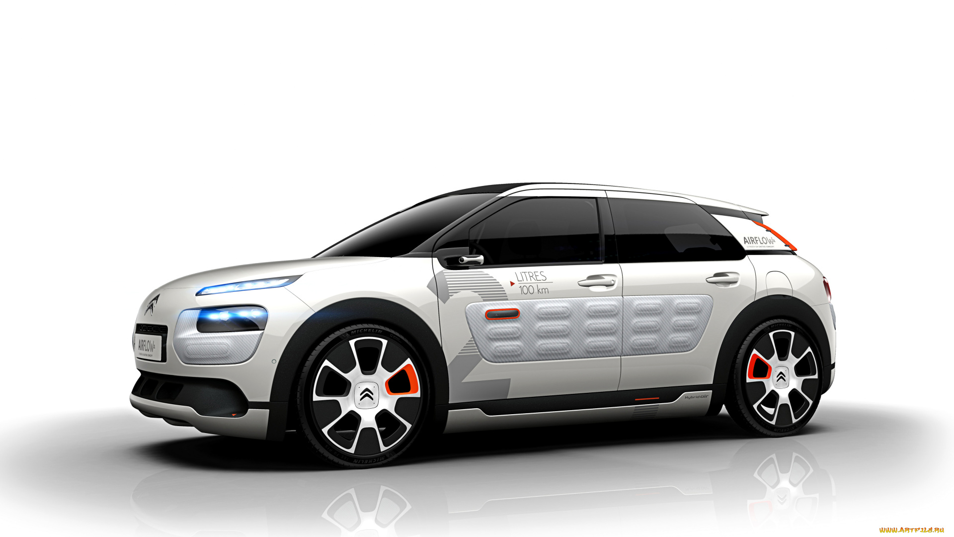 2014, citroen, c4, cactus, airflow, 2l, автомобили, citroen, белый, cactus, airflow, тюнинг