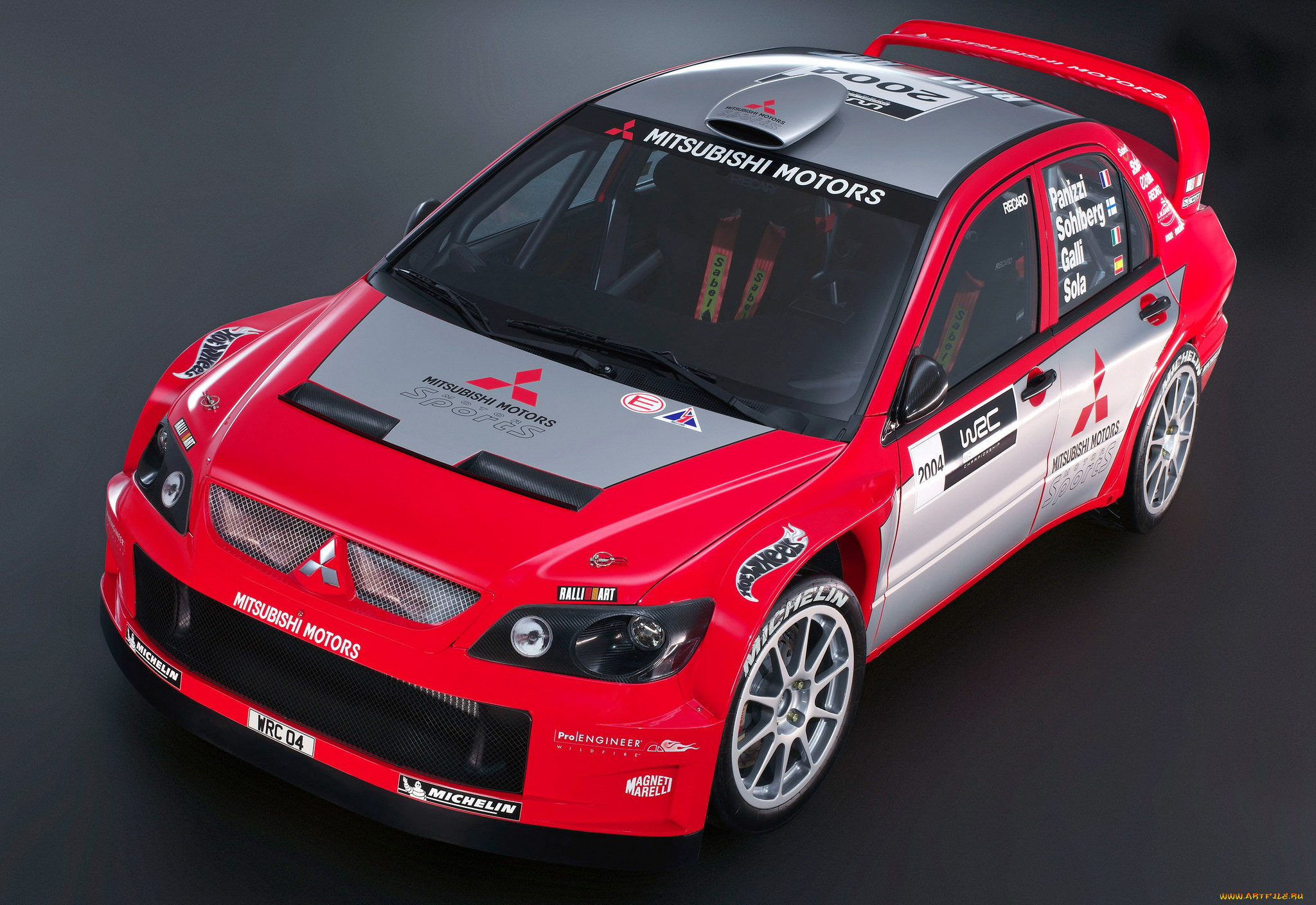 mitsubishi, lancer, wrc04, 2004, автомобили, mitsubishi, 2004, lancer, wrc04