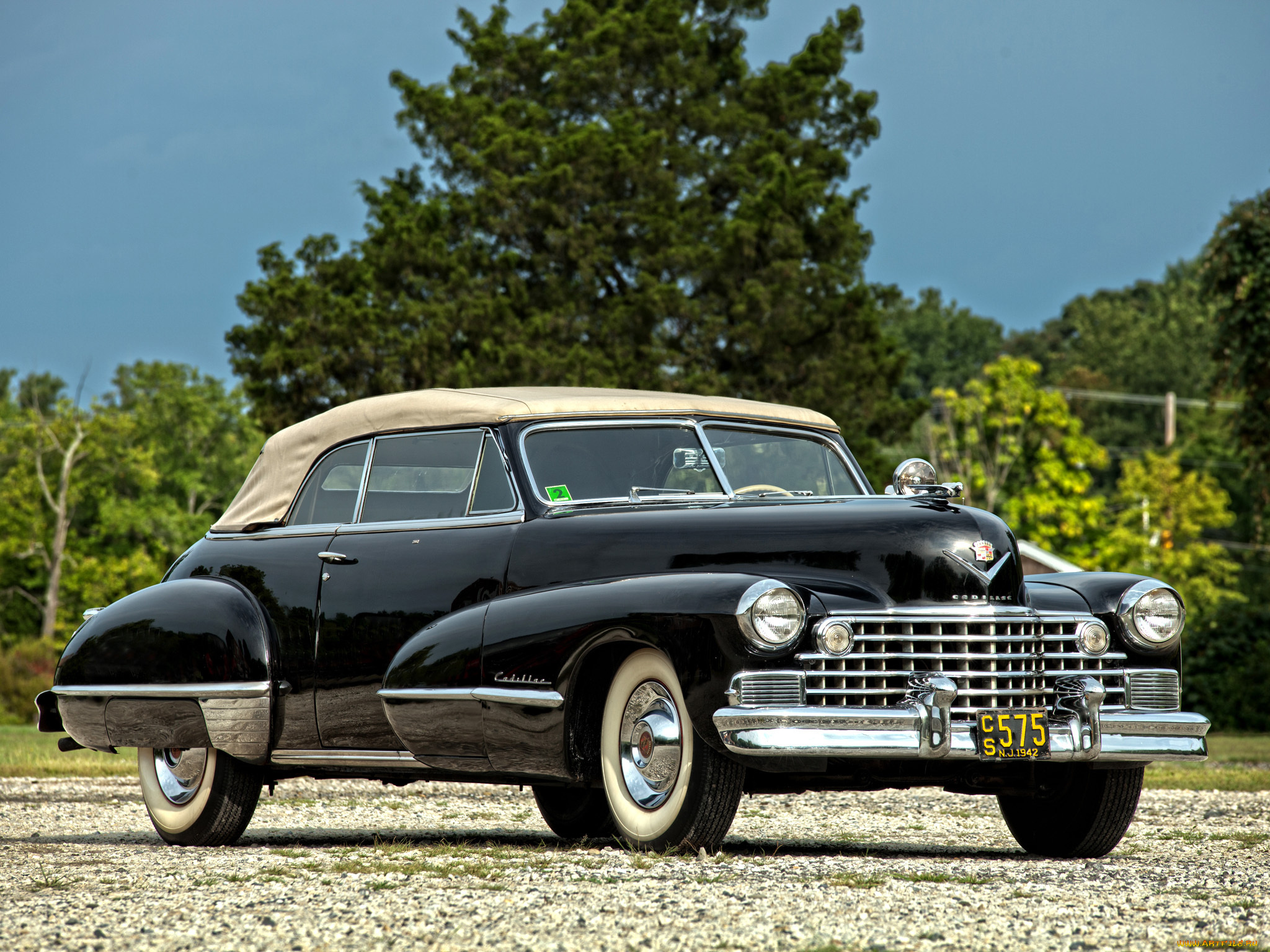 cadillac, sixty, two, convertible, 1943, автомобили, cadillac, sixty, two, convertible, 1943