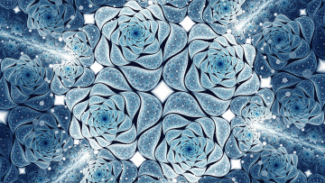 Картинка 3д+графика фракталы+ fractal фрактал текстура