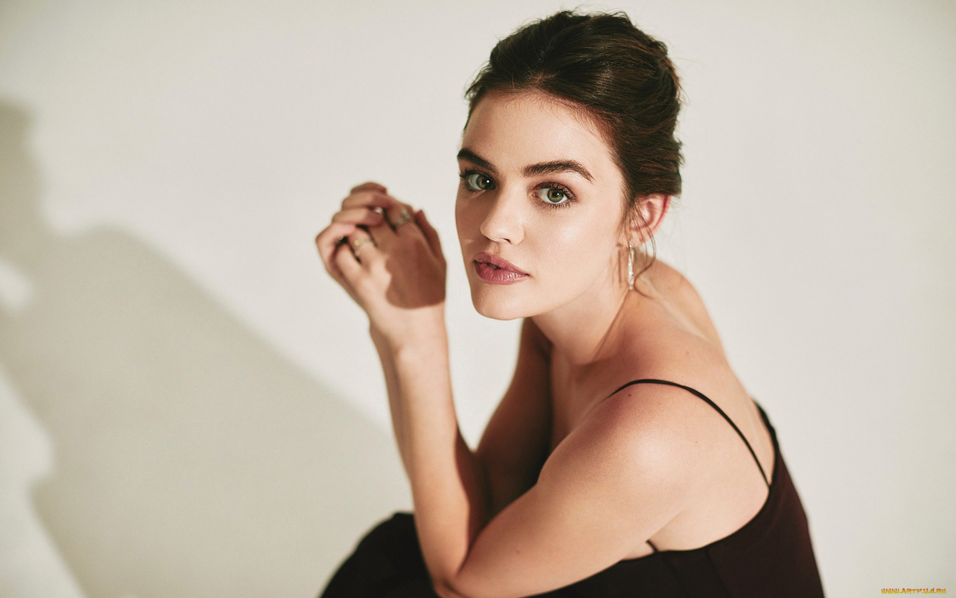 девушки, lucy, hale, взгляд