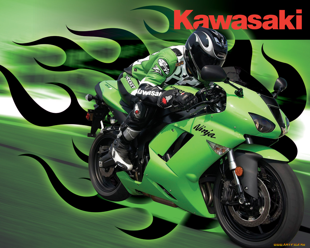мотоциклы, kawasaki