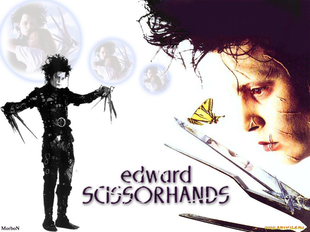 edward, scissorhands, кино, фильмы