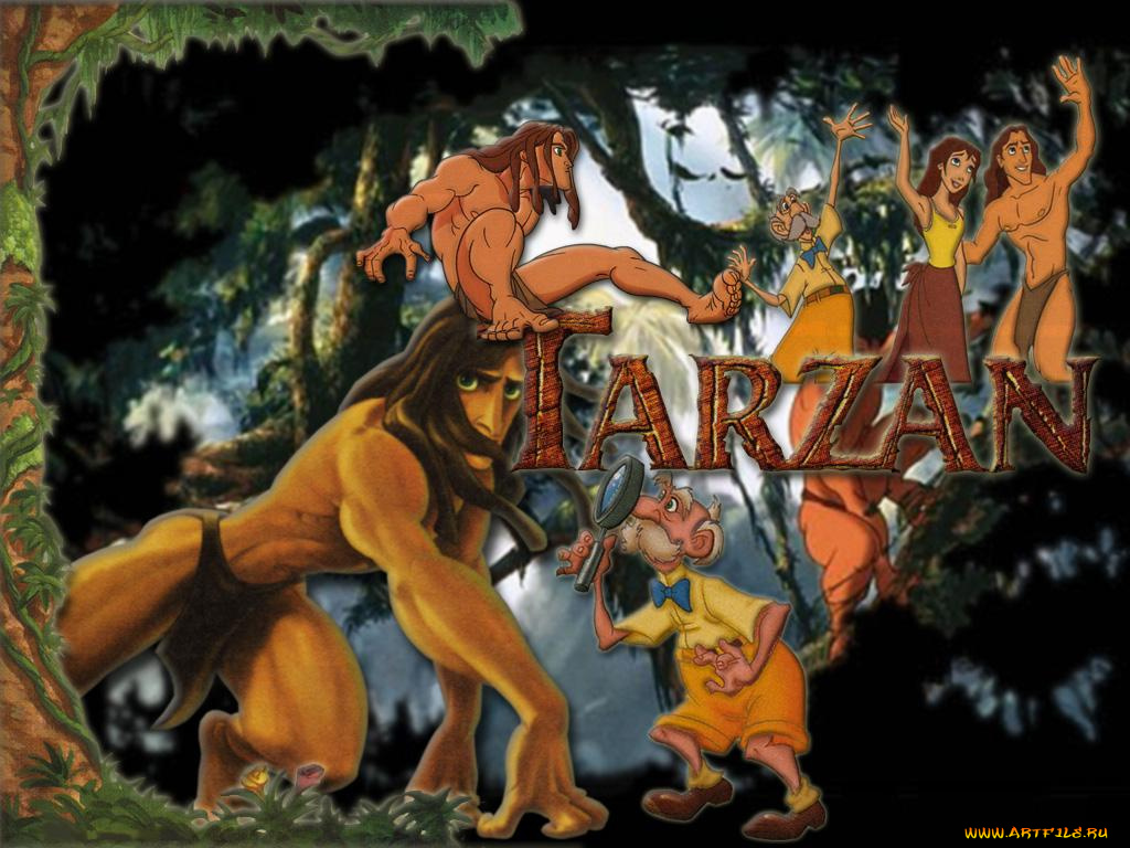 мультфильмы, tarzan