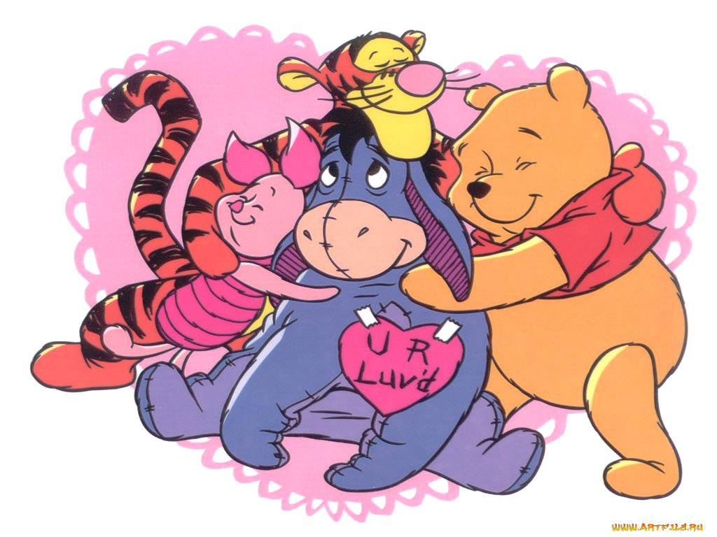 мультфильмы, winnie, the, pooh