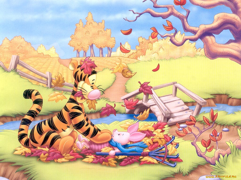 мультфильмы, winnie, the, pooh