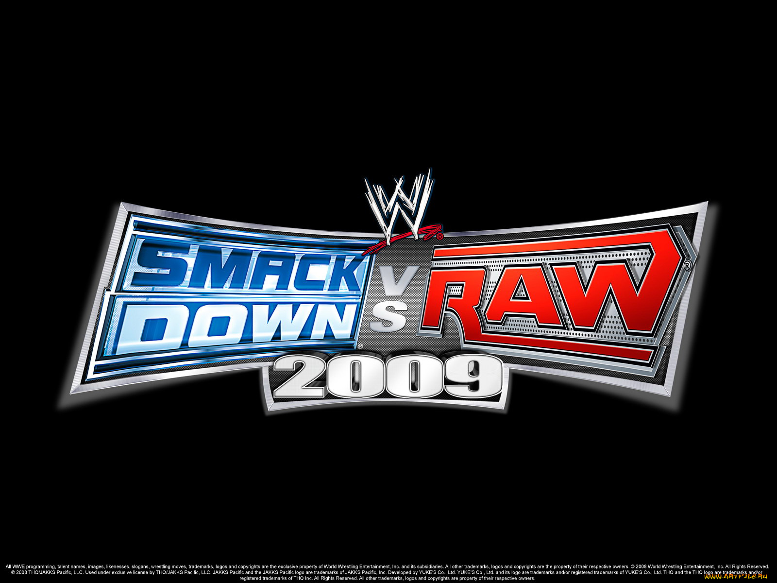 wwe, smackdown, vs, raw, 2009, видео, игры