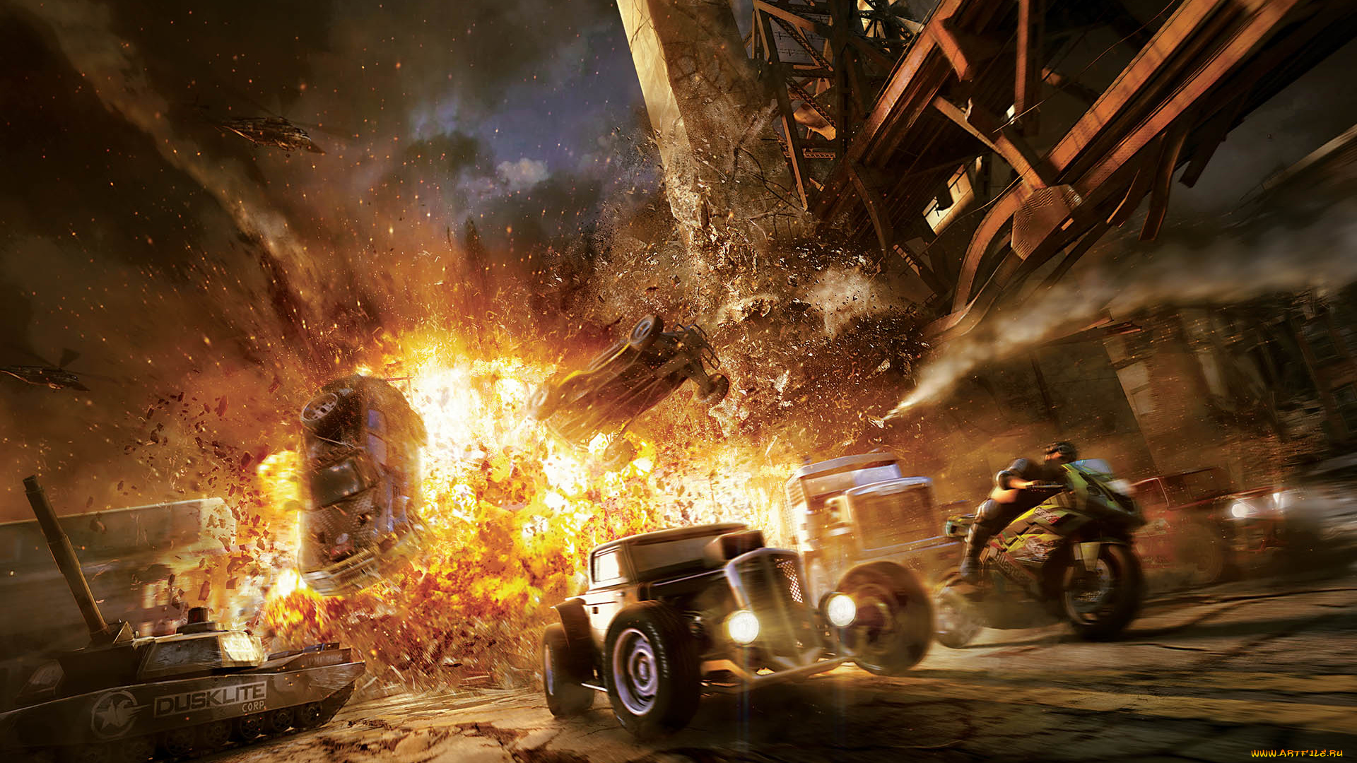 motorstorm, apocalypse, видео, игры