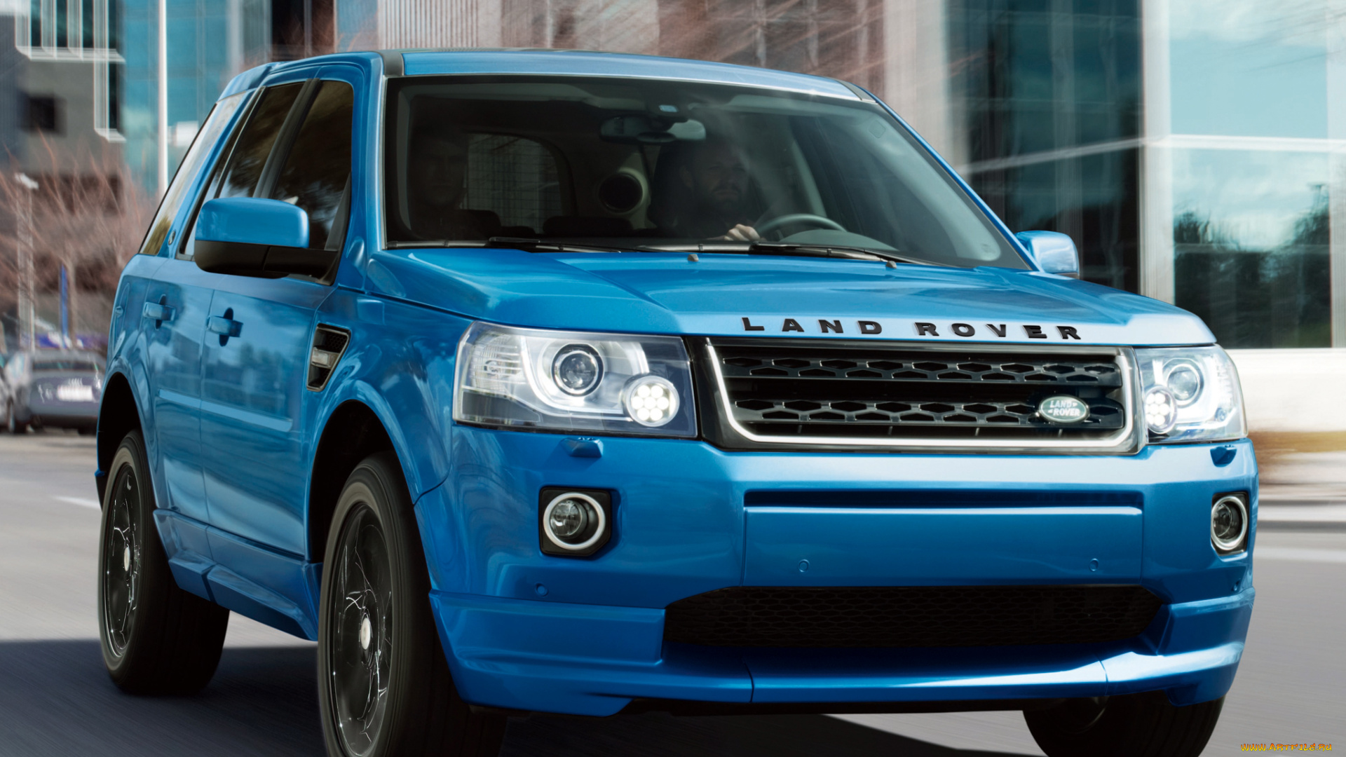 автомобили, land-rover, land, rover, синий, 2014, luxury, 2, hse, freelander