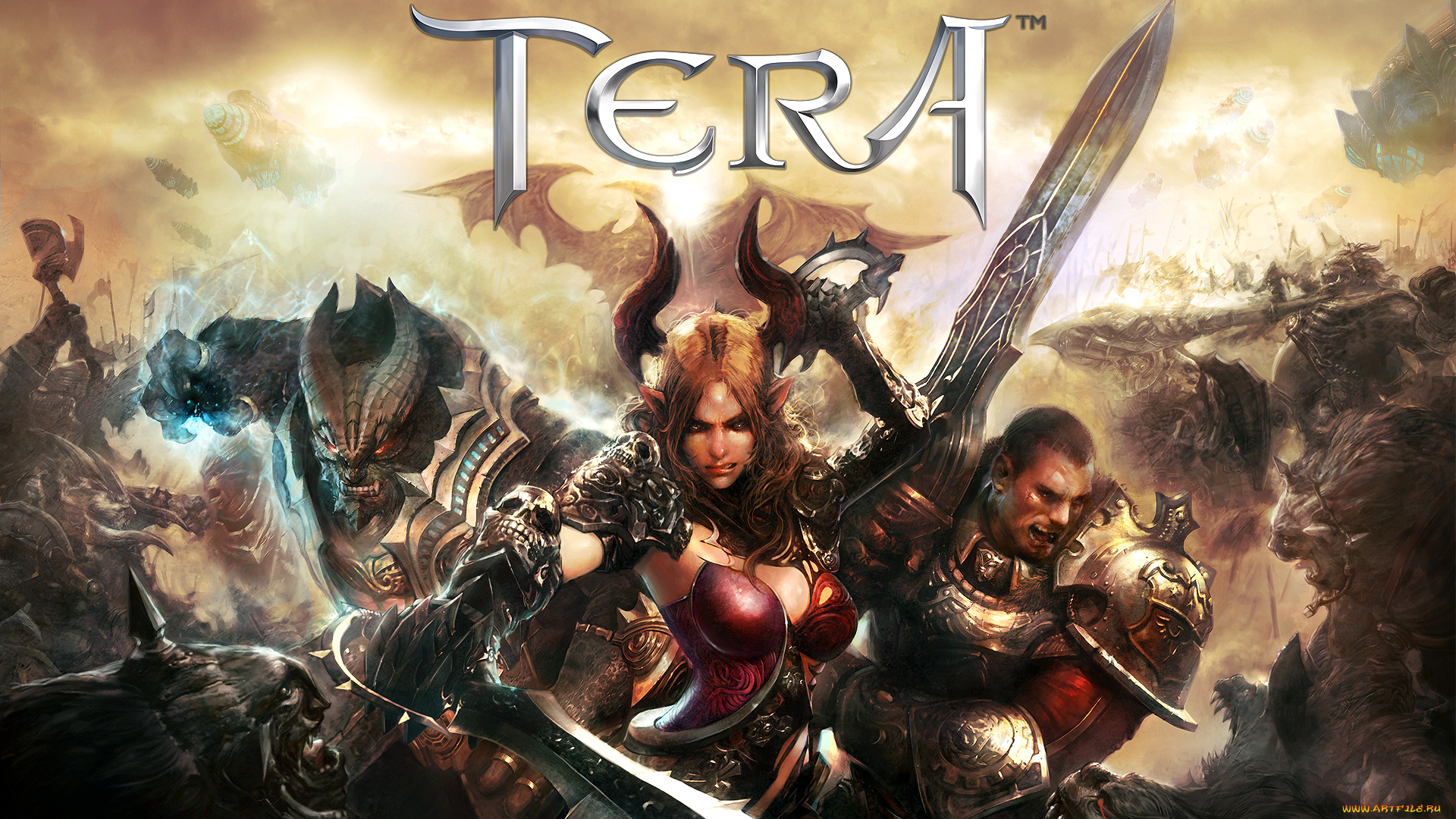 видео, игры, tera, , the, exiled, realm, of, arborea, rising