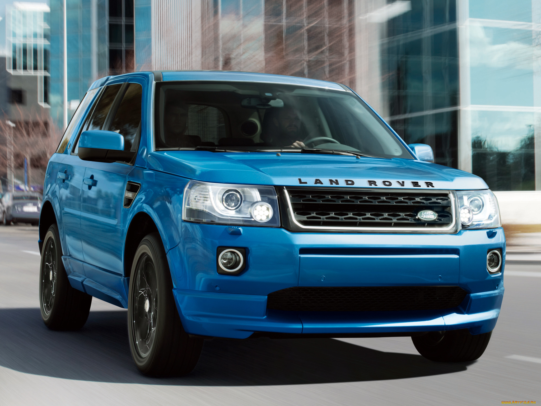 автомобили, land-rover, land, rover, синий, 2014, luxury, 2, hse, freelander