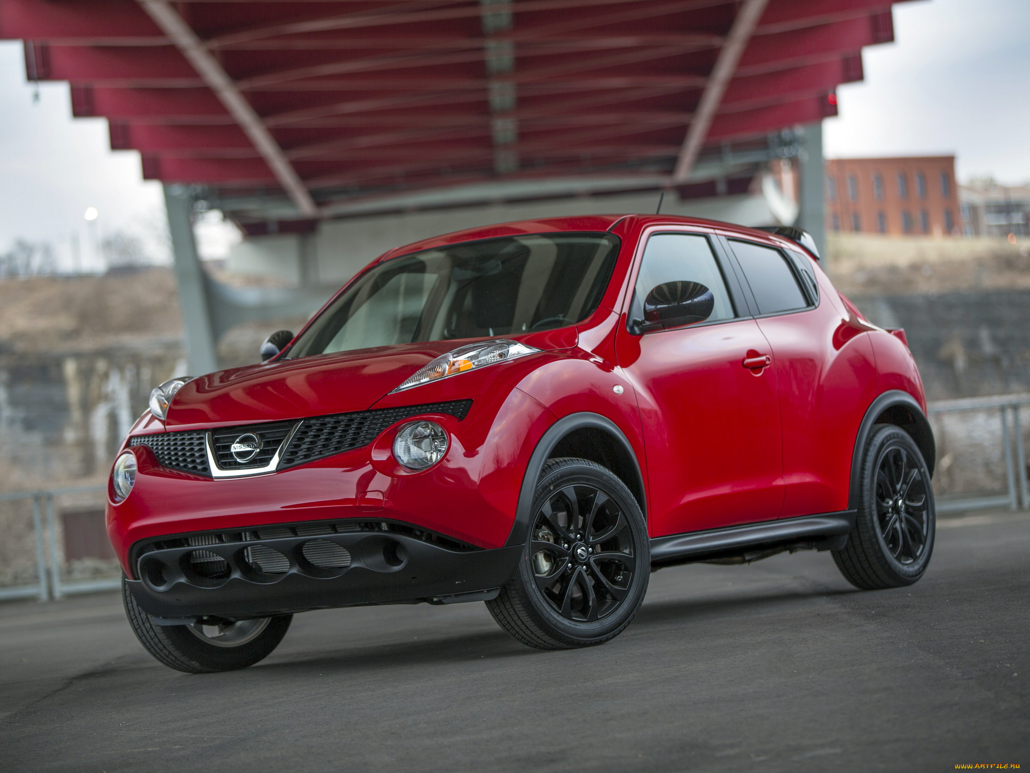 автомобили, nissan, datsun, 2012, yf15, midnight, edition, juke, красный