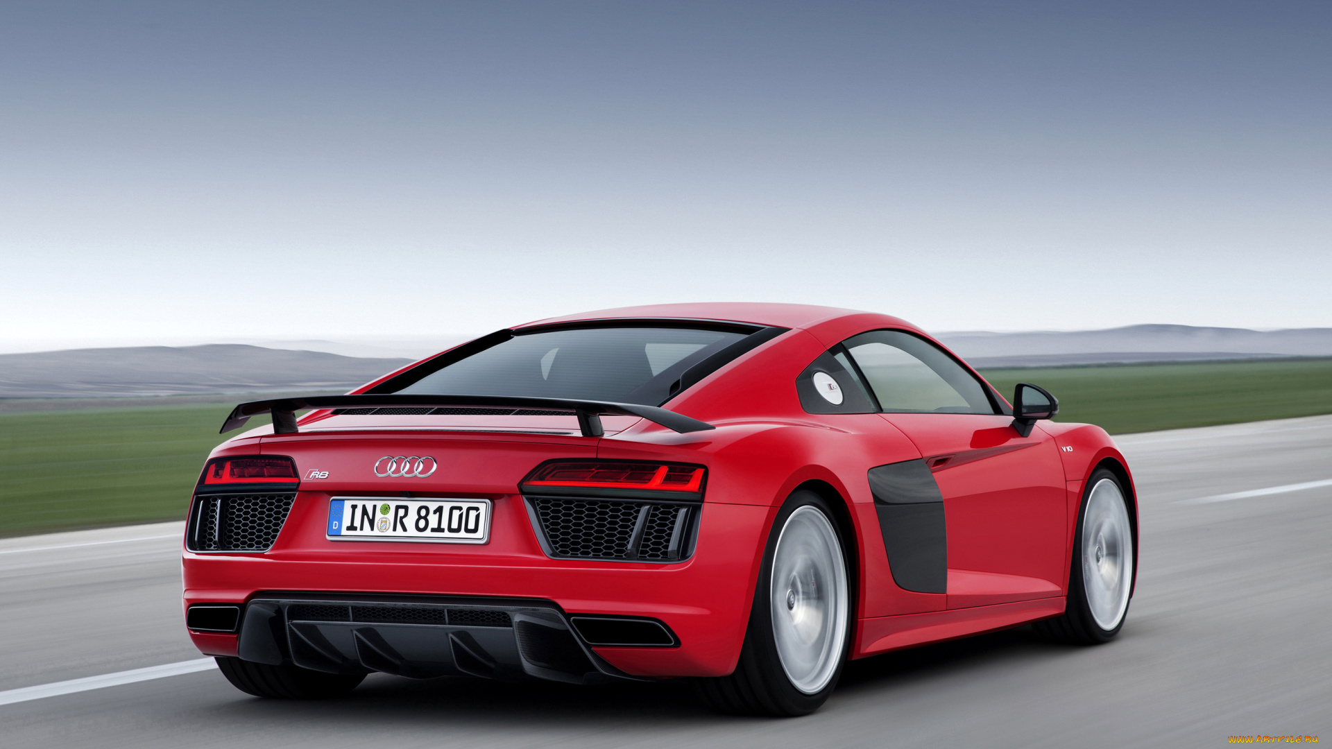 2015, audi, r8, v10, plus, автомобили, audi, красный, тюнинг, металлик