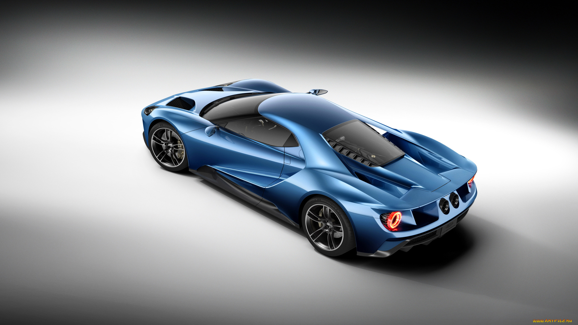 2015, ford, gt, автомобили, ford, металлик, голубой