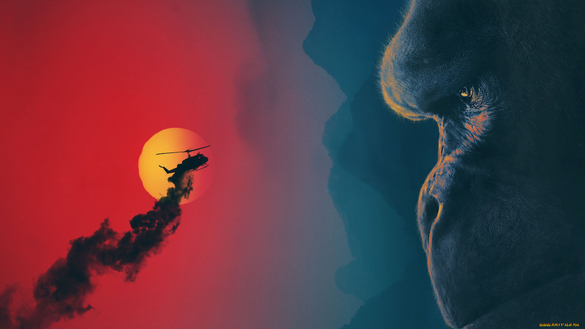 кино, фильмы, kong, , skull, island, фэнтези, skull, island, приключения, остров, черепа, конг