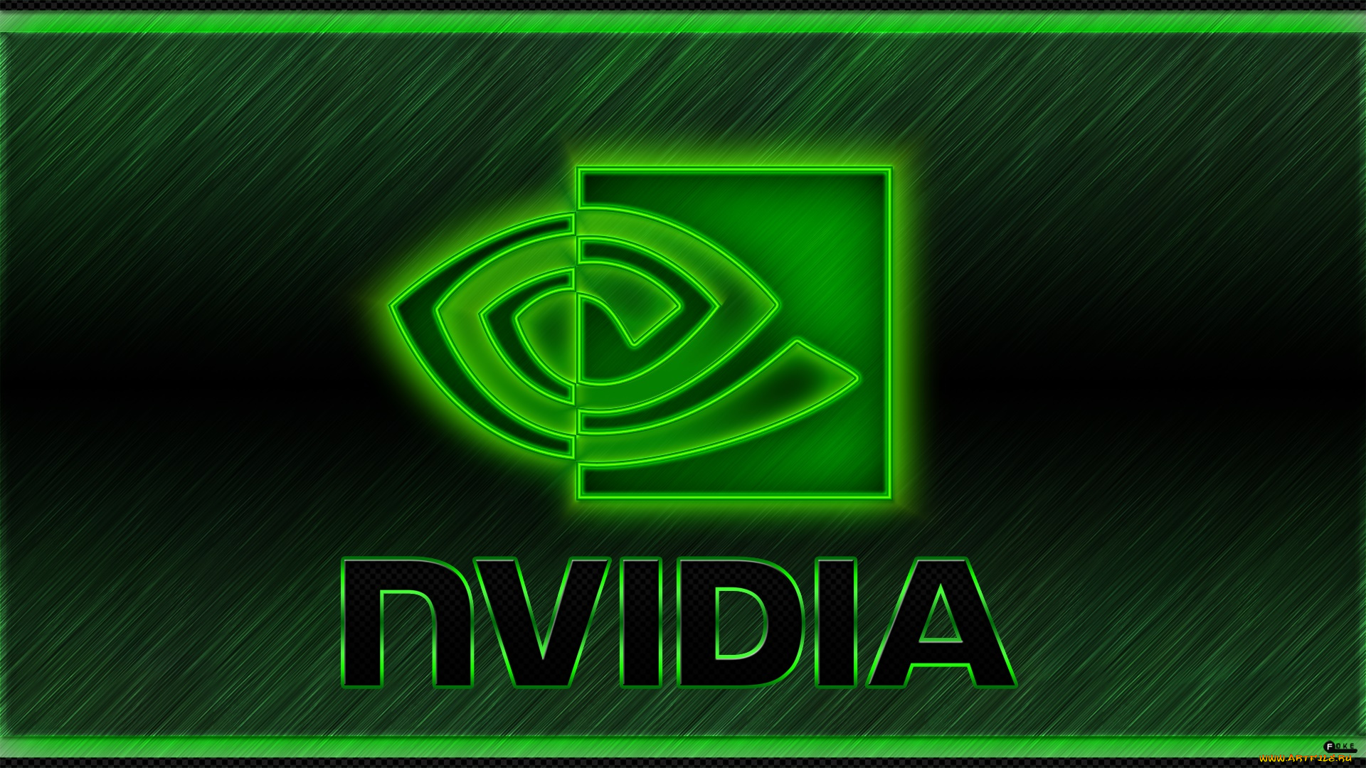 компьютеры, nvidia, логотип, фон