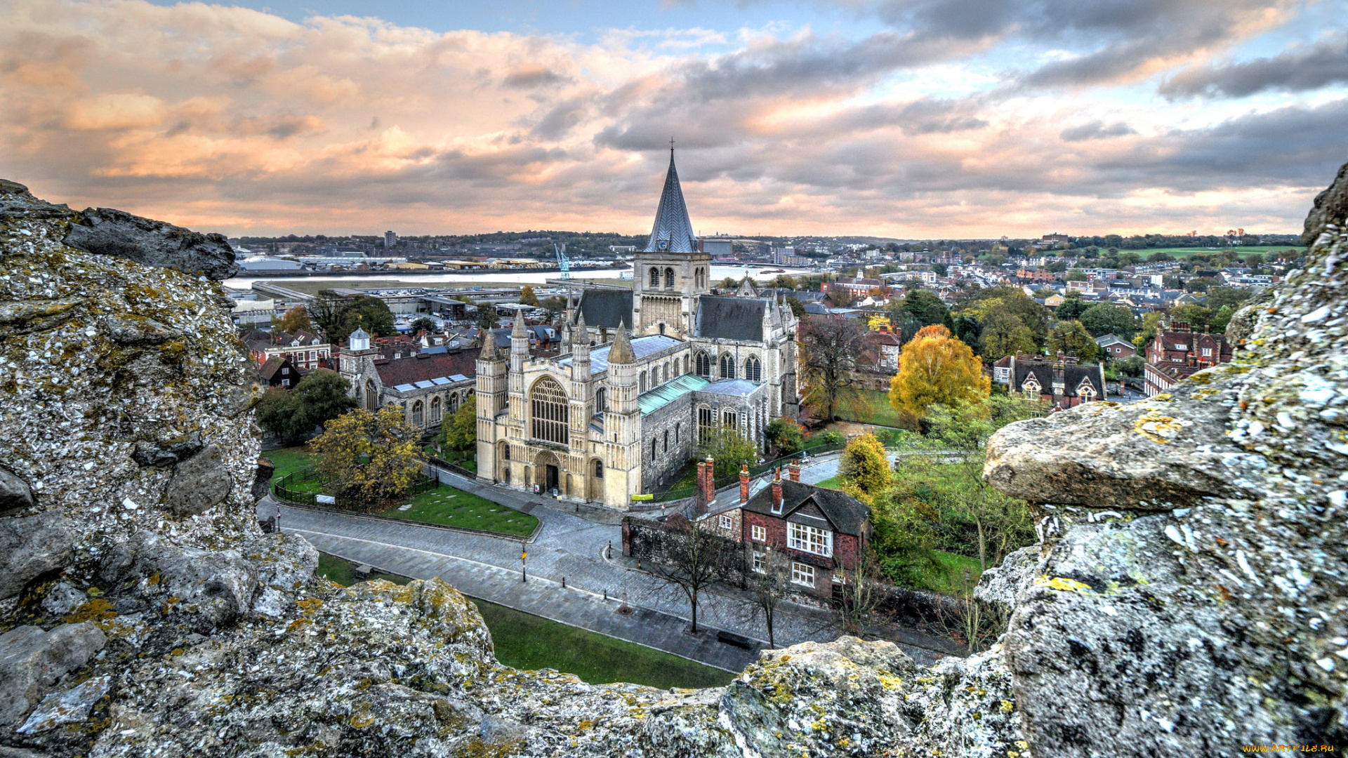 rochester, cathedral, города, -, католические, соборы, , костелы, , аббатства, храм