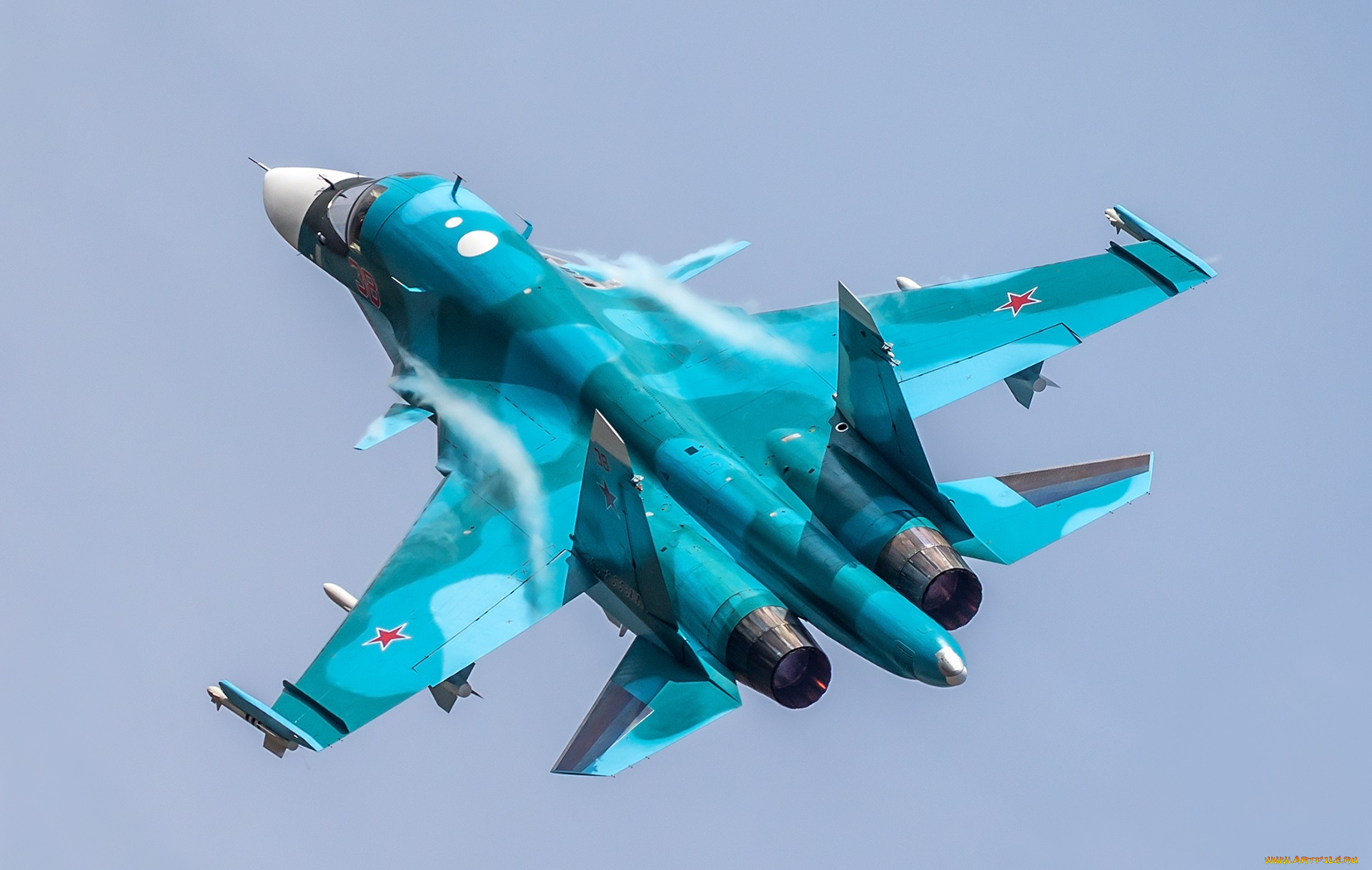 su-34, авиация, боевые, самолёты, бомбардировщик