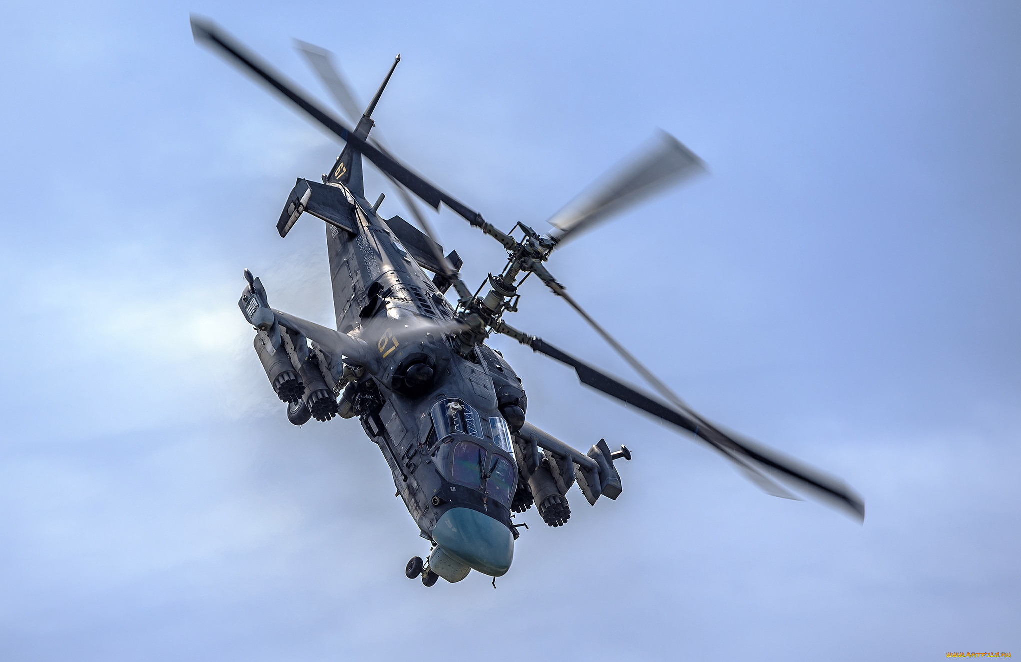 авиация вертолет Ка-52 без смс