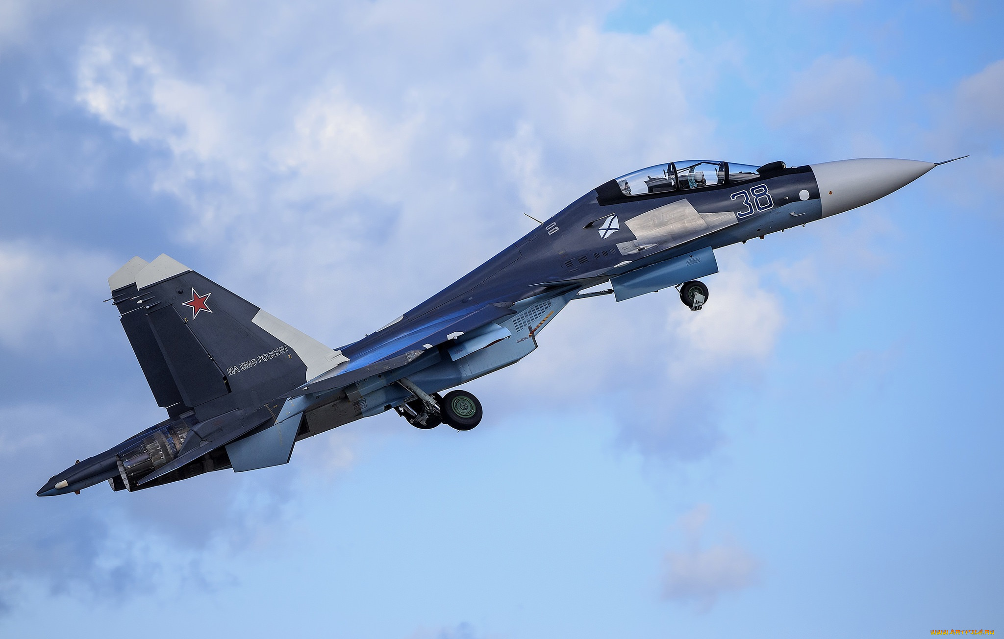 su-30sm, авиация, боевые, самолёты, истребитель