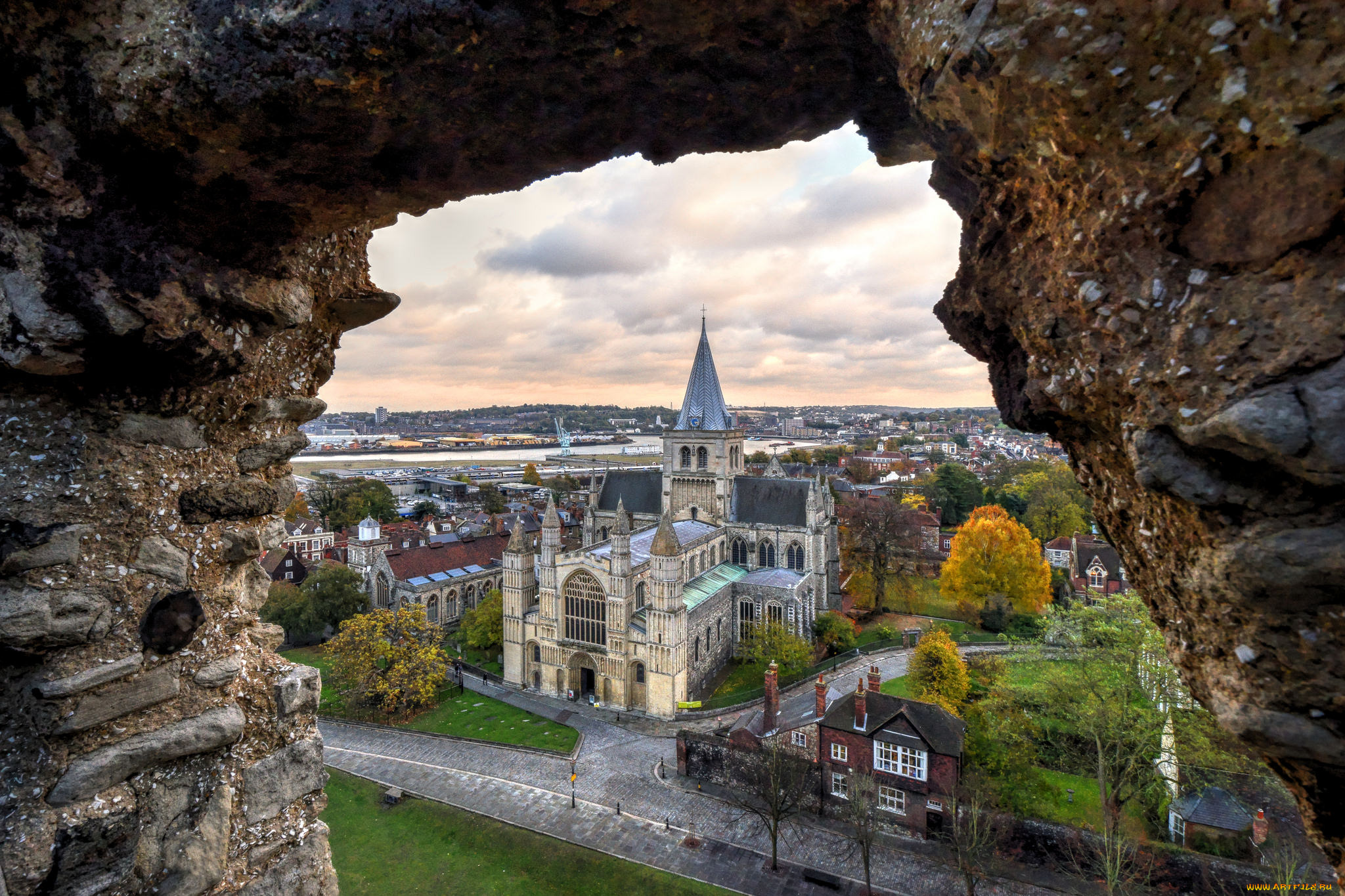 rochester, cathedral, города, -, католические, соборы, , костелы, , аббатства, храм