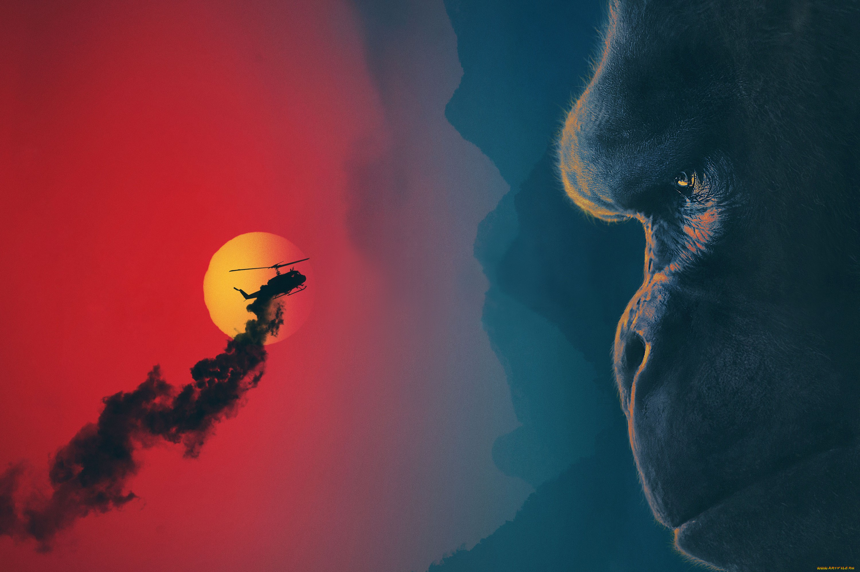 кино, фильмы, kong, , skull, island, фэнтези, skull, island, приключения, остров, черепа, конг