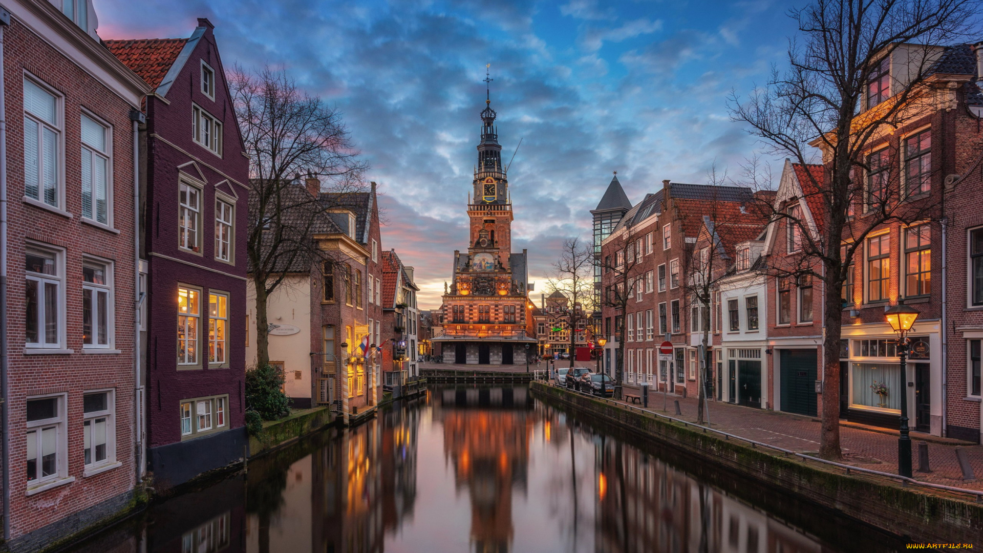 alkmaar, netherlands, города, -, улицы, , площади, , набережные