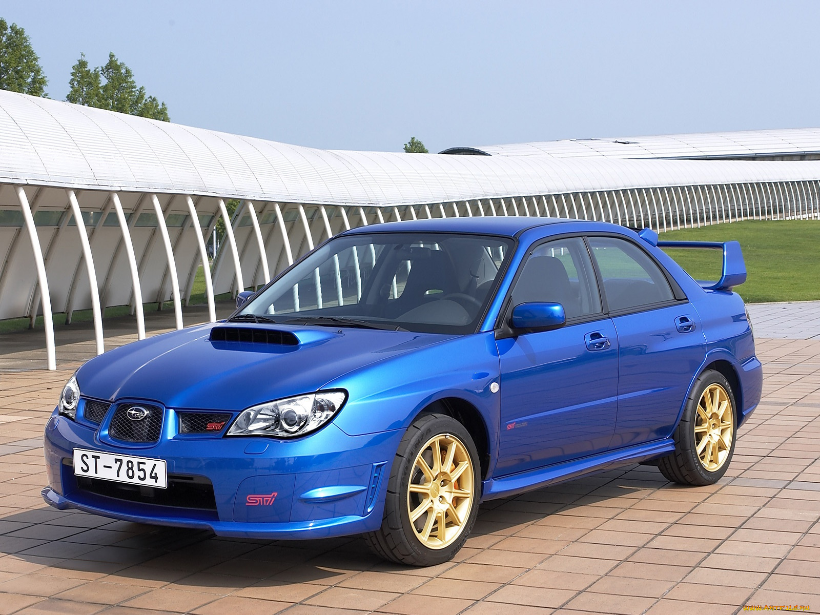 subaru, impreza, wrx, sti, 2006, автомобили