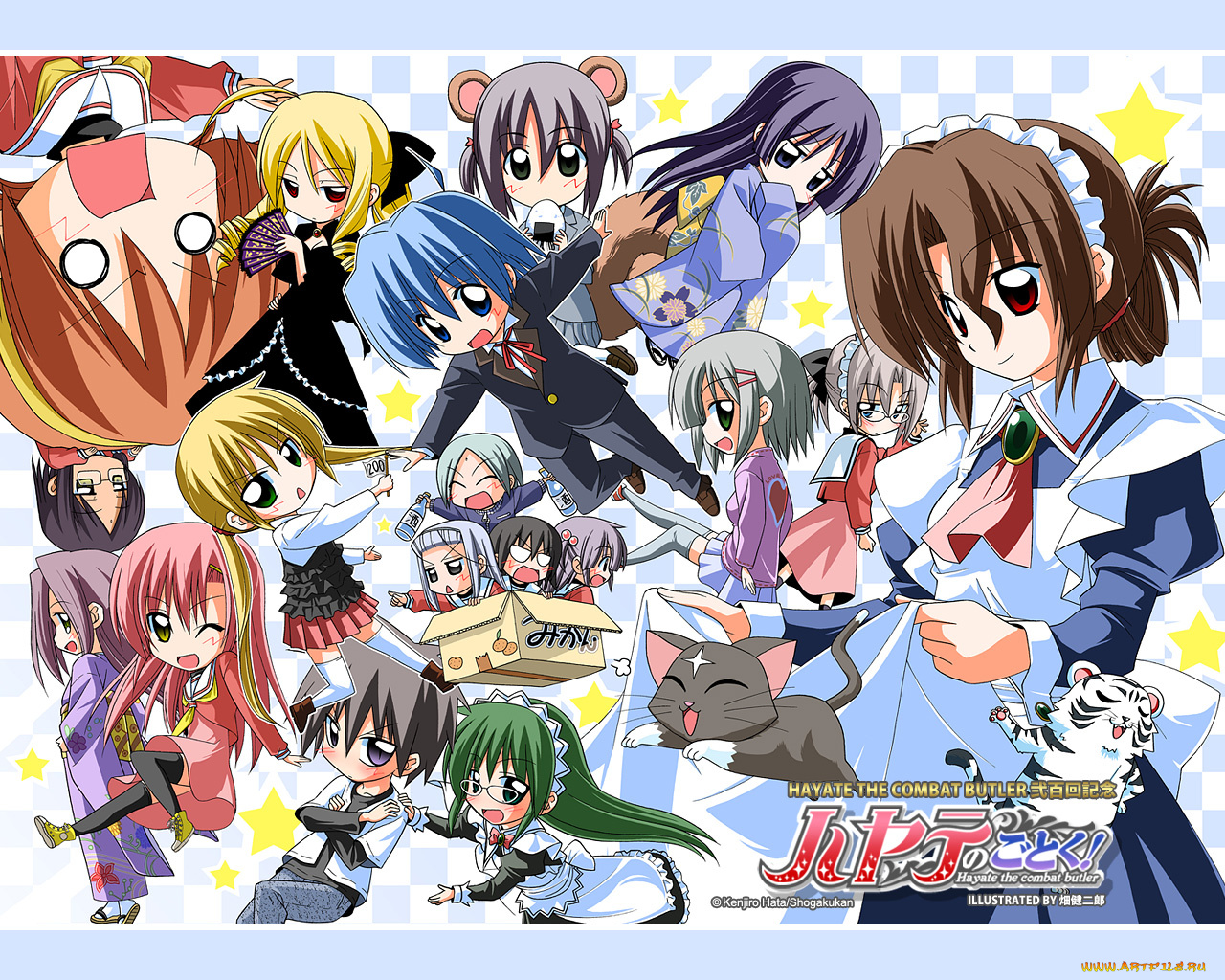 hayate, the, combat, butler, аниме, no, gotoku