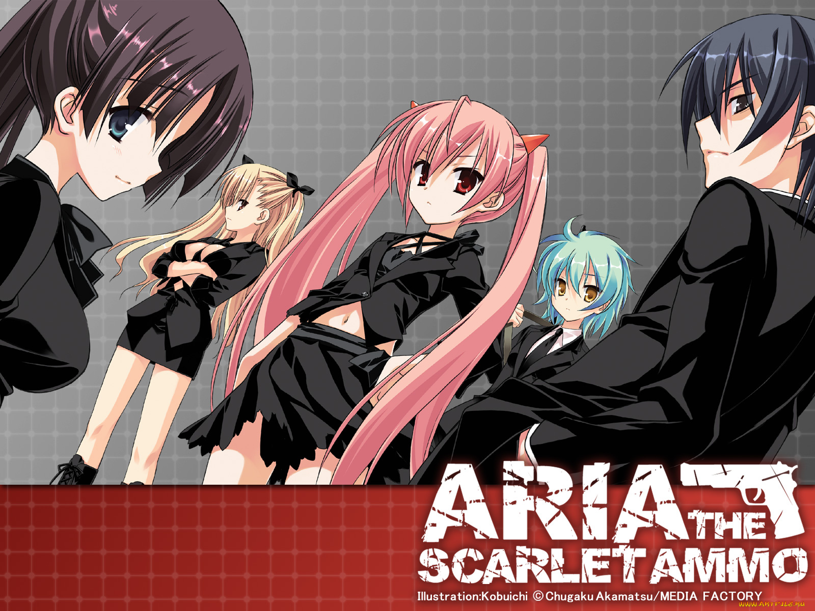 аниме, aria, the, scarlet, ammo
