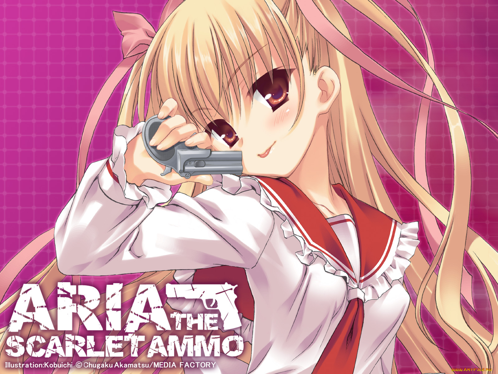 аниме, aria, the, scarlet, ammo