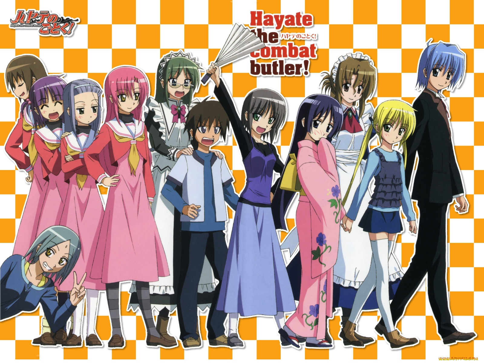 hayate, the, combat, butler, аниме, no, gotoku