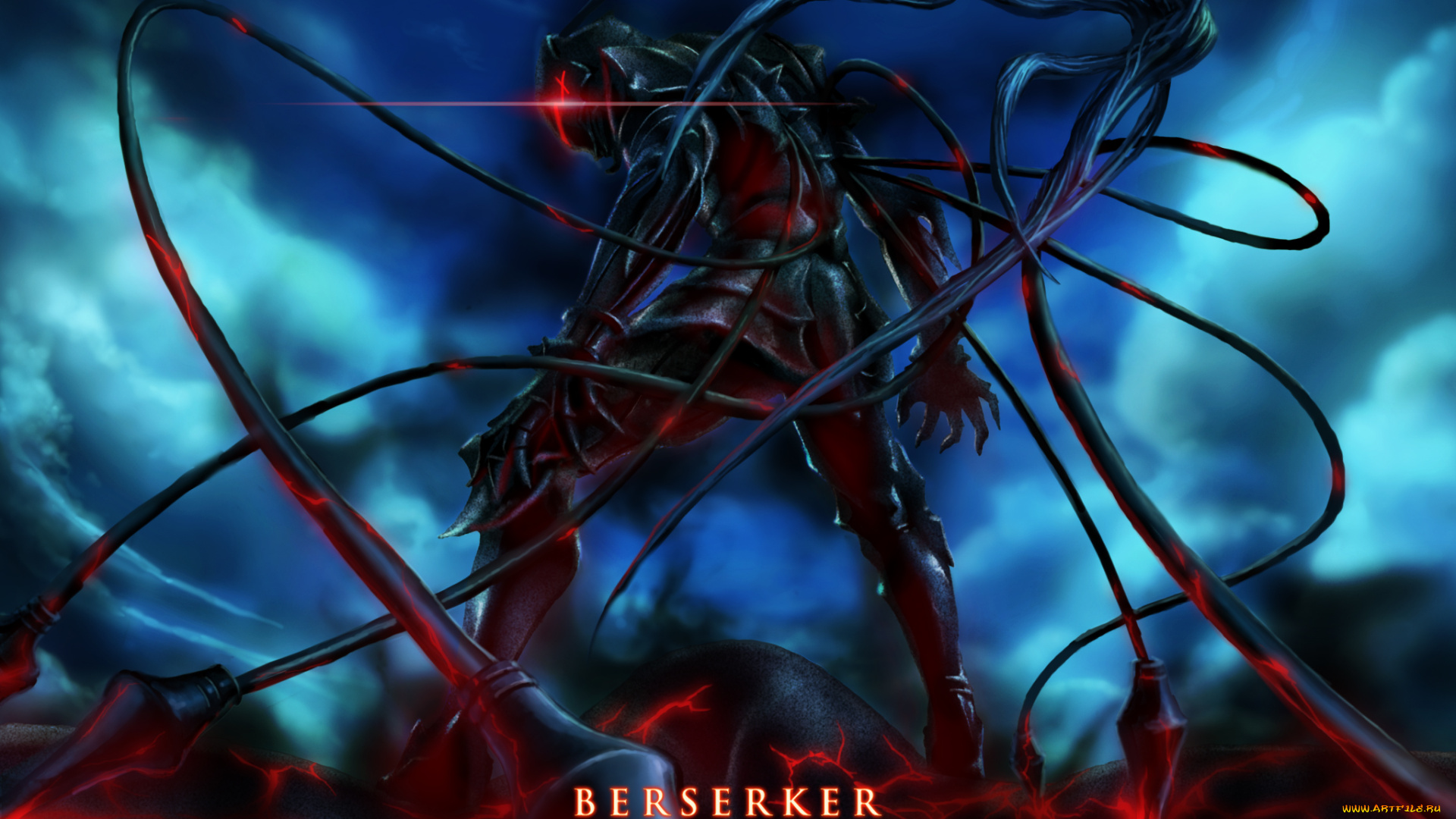 аниме, fate, zero, berserker