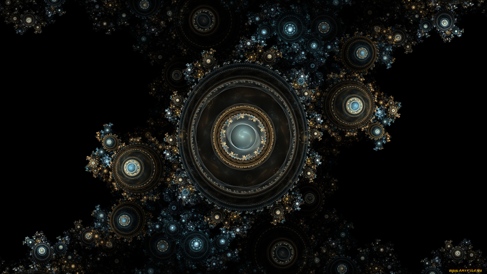 3д, графика, fractal, фракталы, фон