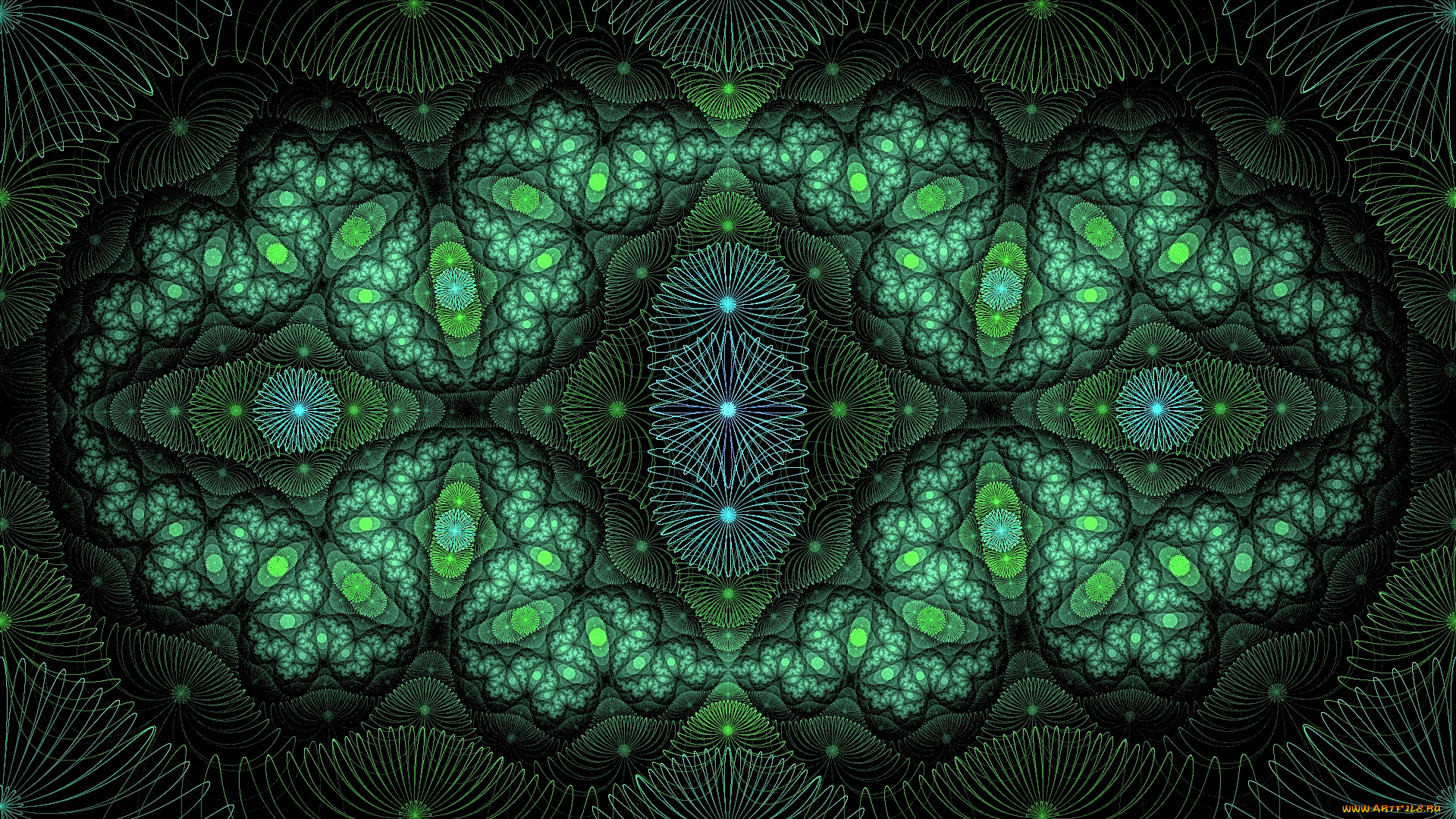 3д, графика, fractal, фракталы, фон