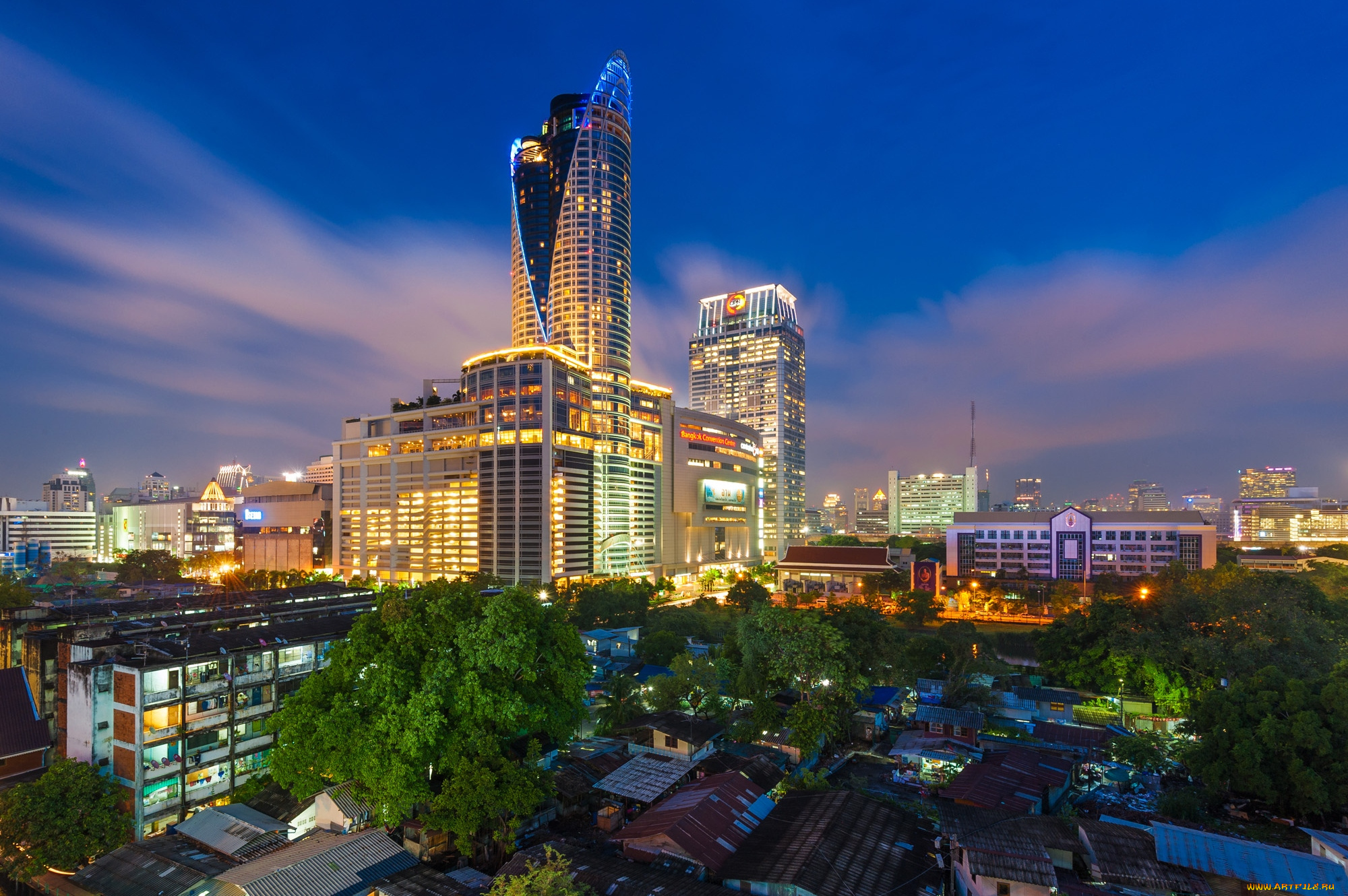 города, бангкок, таиланд, архитектура, оригинальность