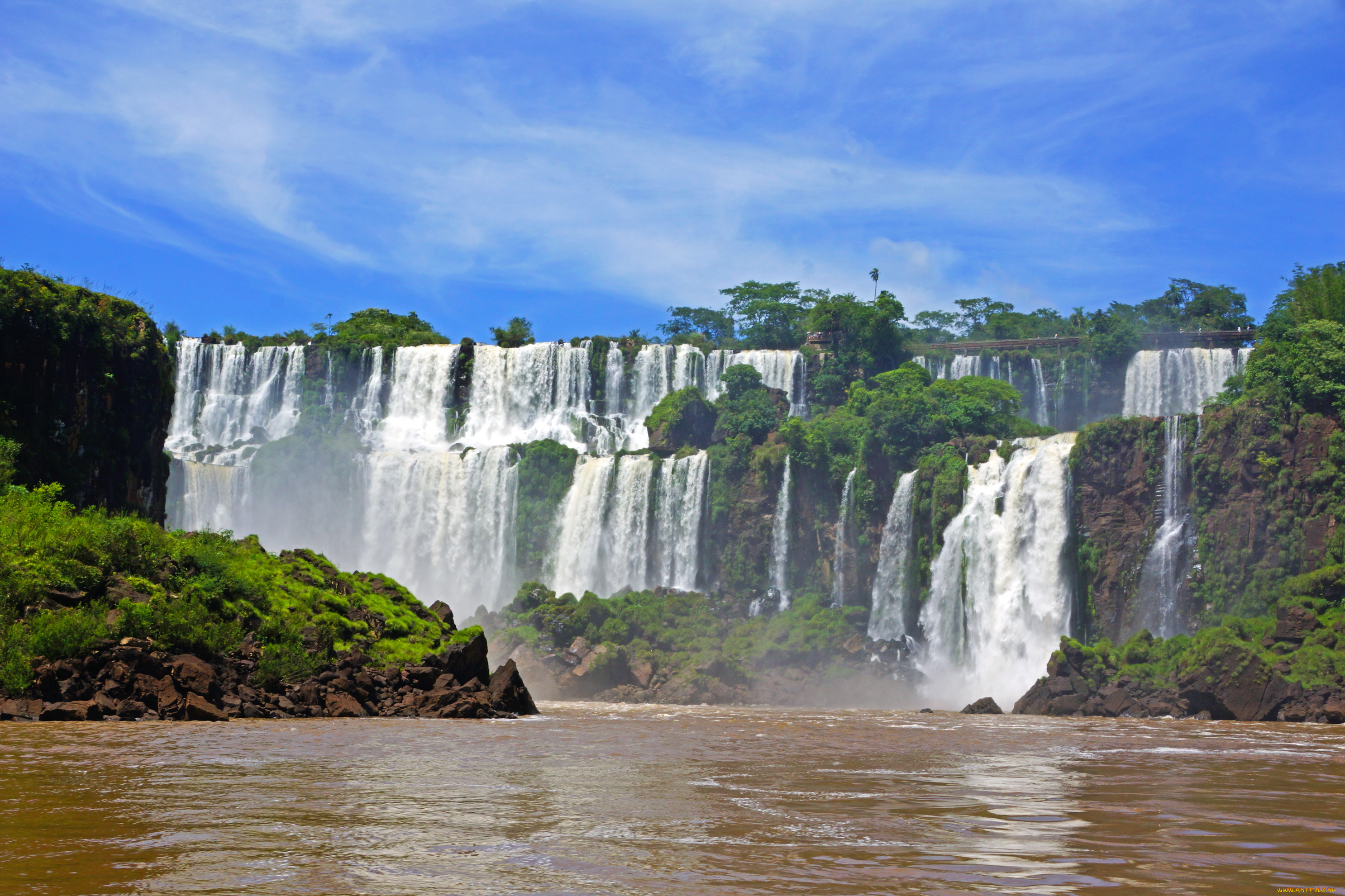 аргентина, игуасу, природа, водопады
