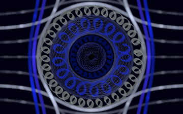 Картинка 3д графика fractal фракталы фон