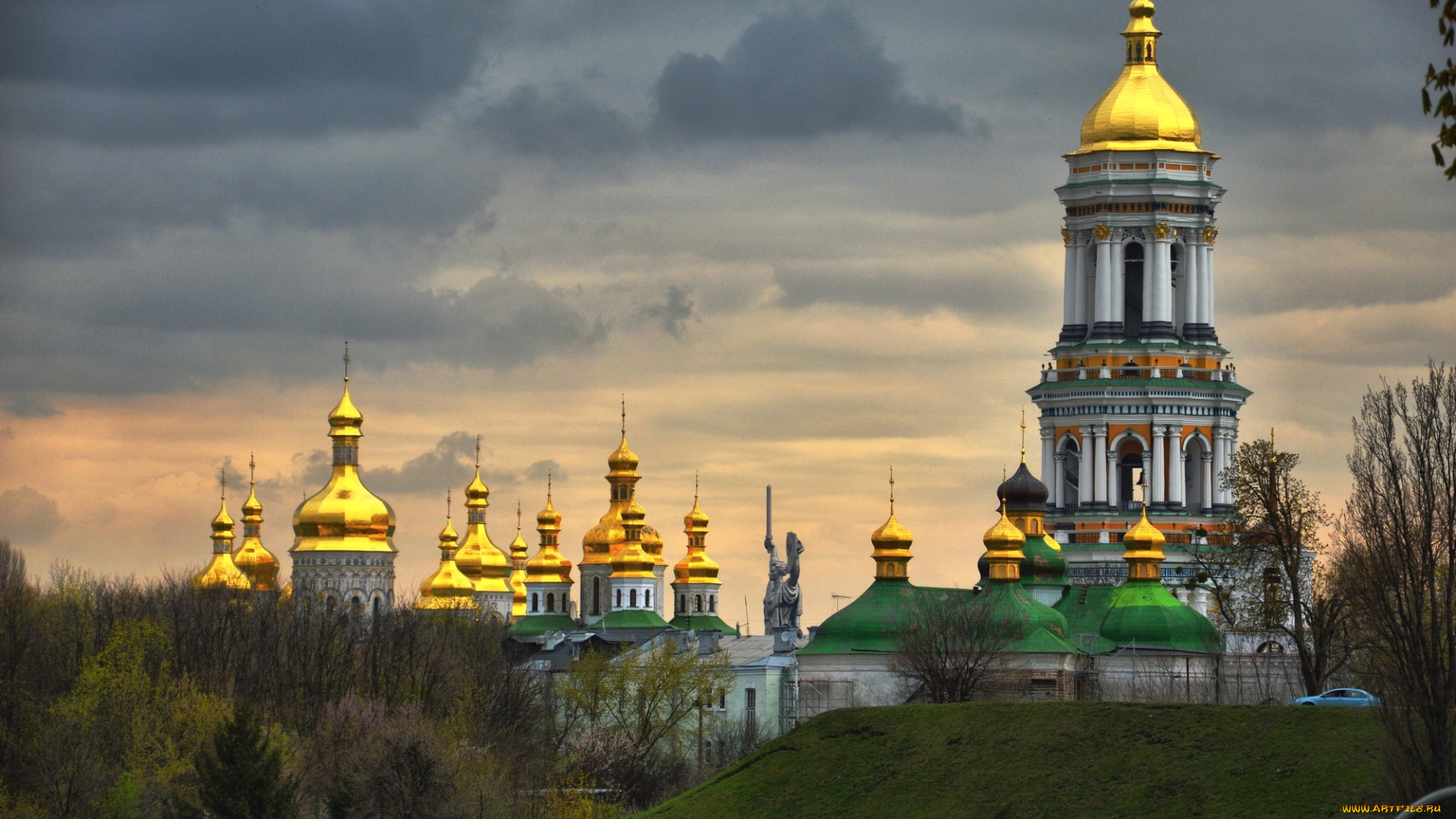 города, киев, , украина, киево-печерская, лавра