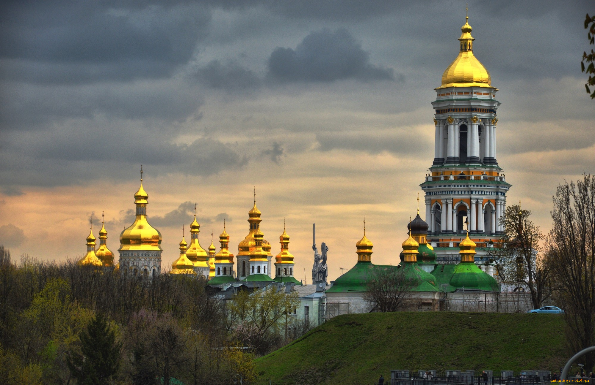 города, киев, , украина, киево-печерская, лавра